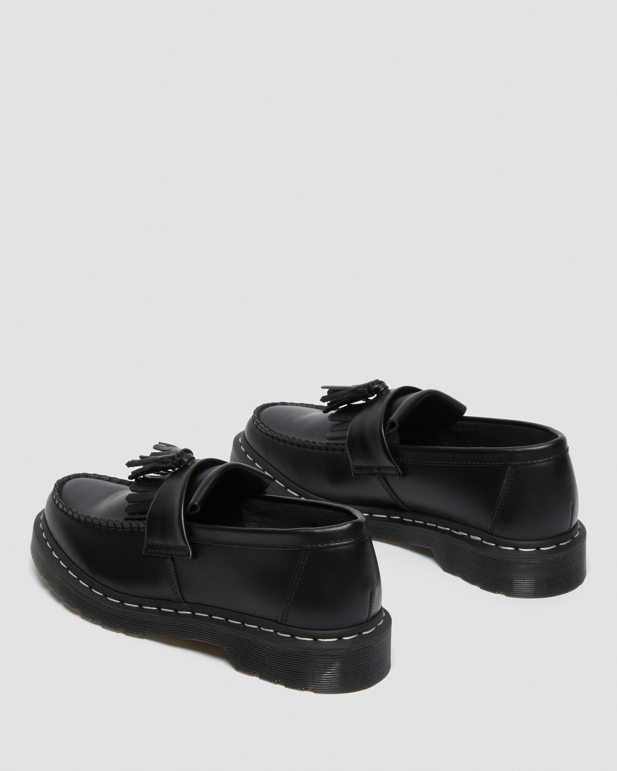 ADRIAN WHITE STITCH SMOOTH LEATHER SHOES