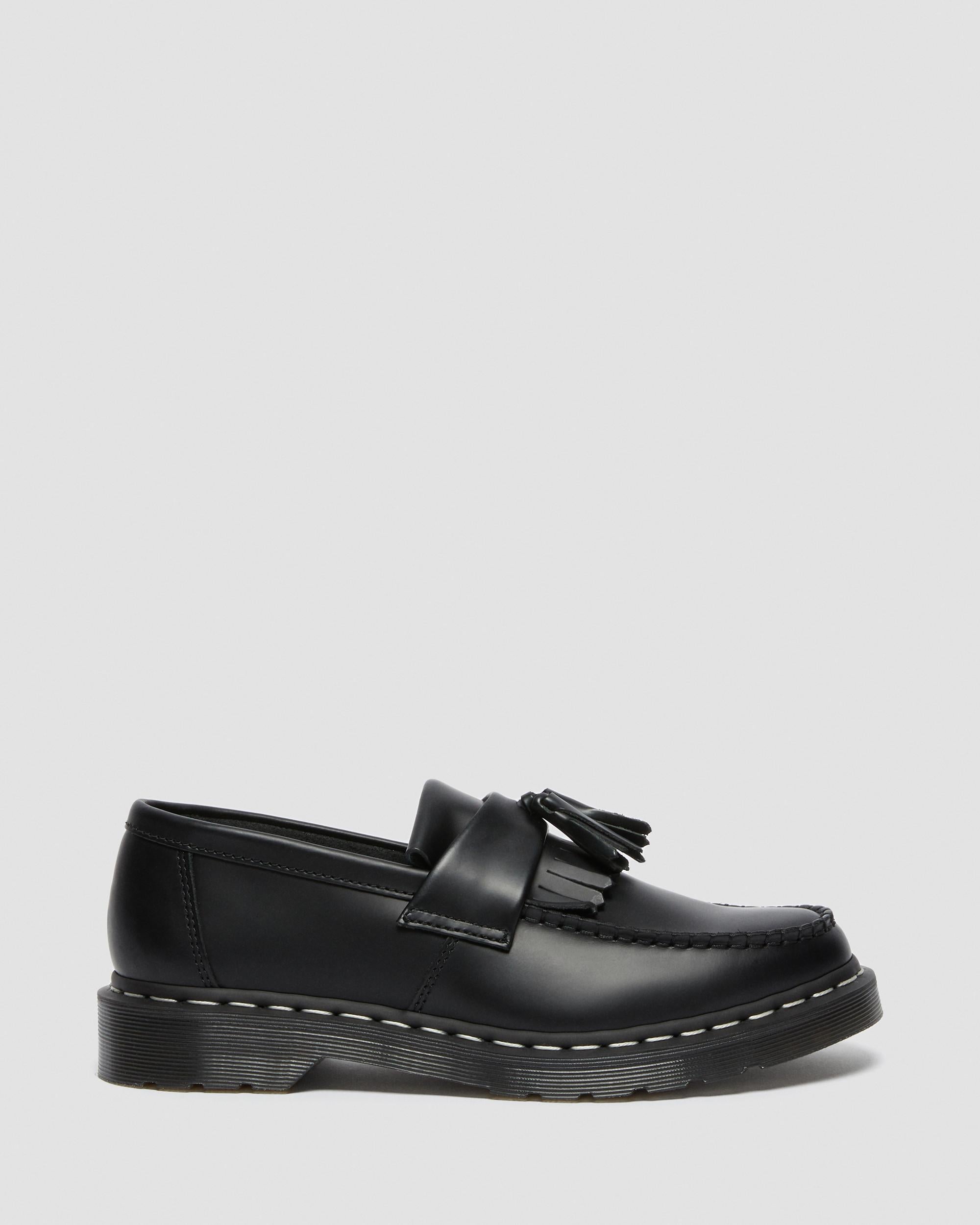 ADRIAN WHITE STITCH SMOOTH LEATHER SHOES