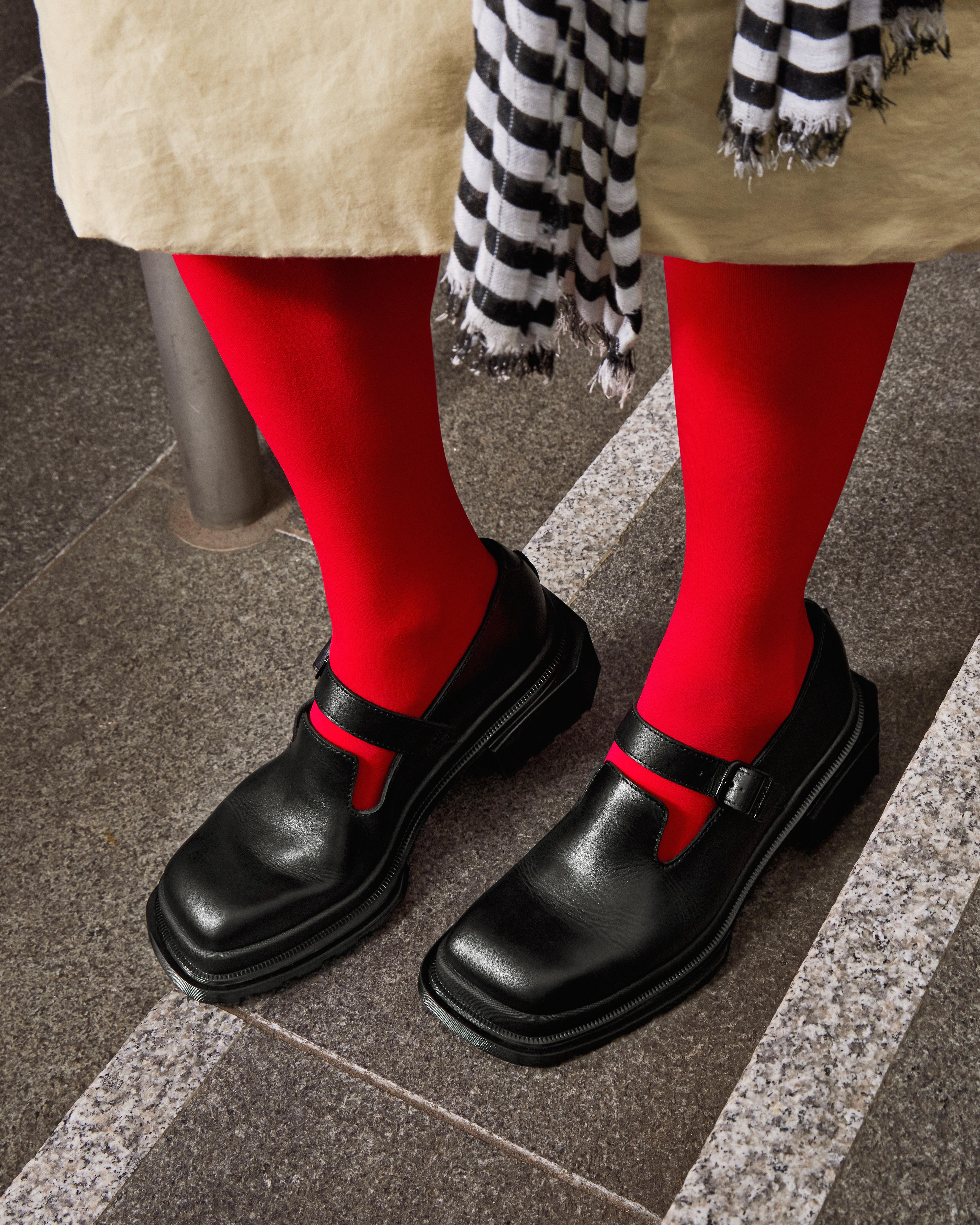 Maybole Square Toe 方形鞋頭皮革Mary Jane鞋