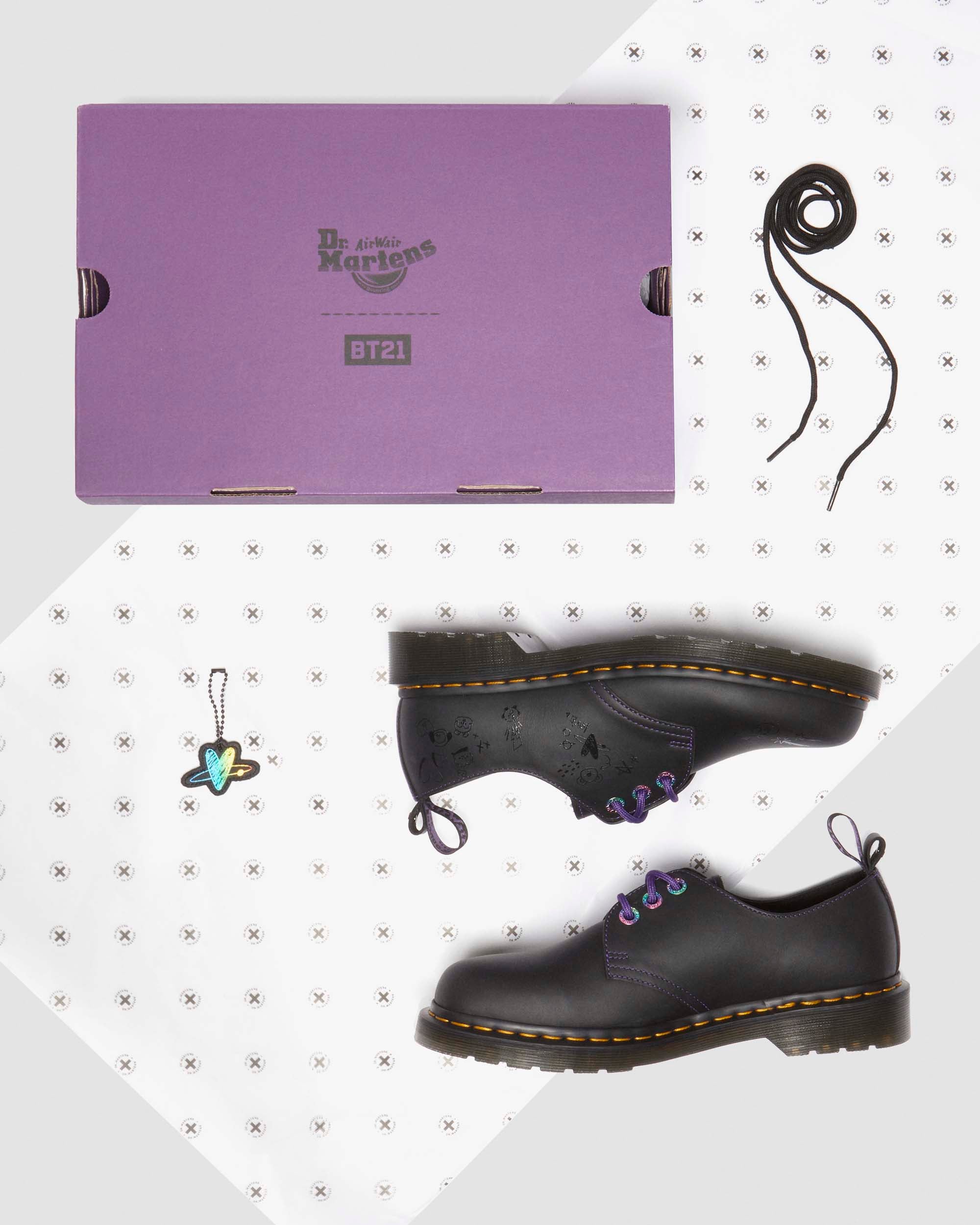 BT21 1461 Nappa Leather Oxford Shoes