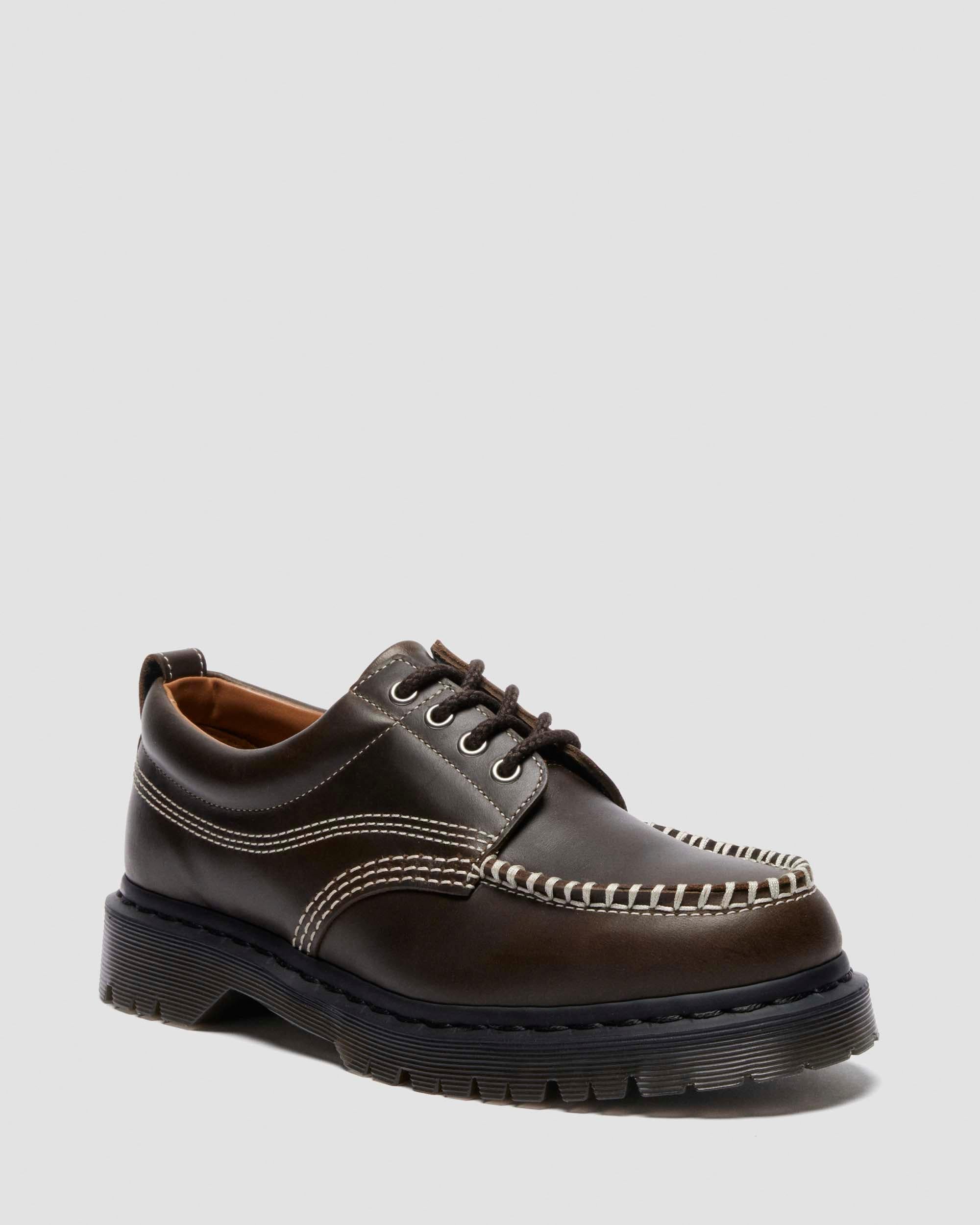 Lowell Orleans Leather Moc Toe Shoes