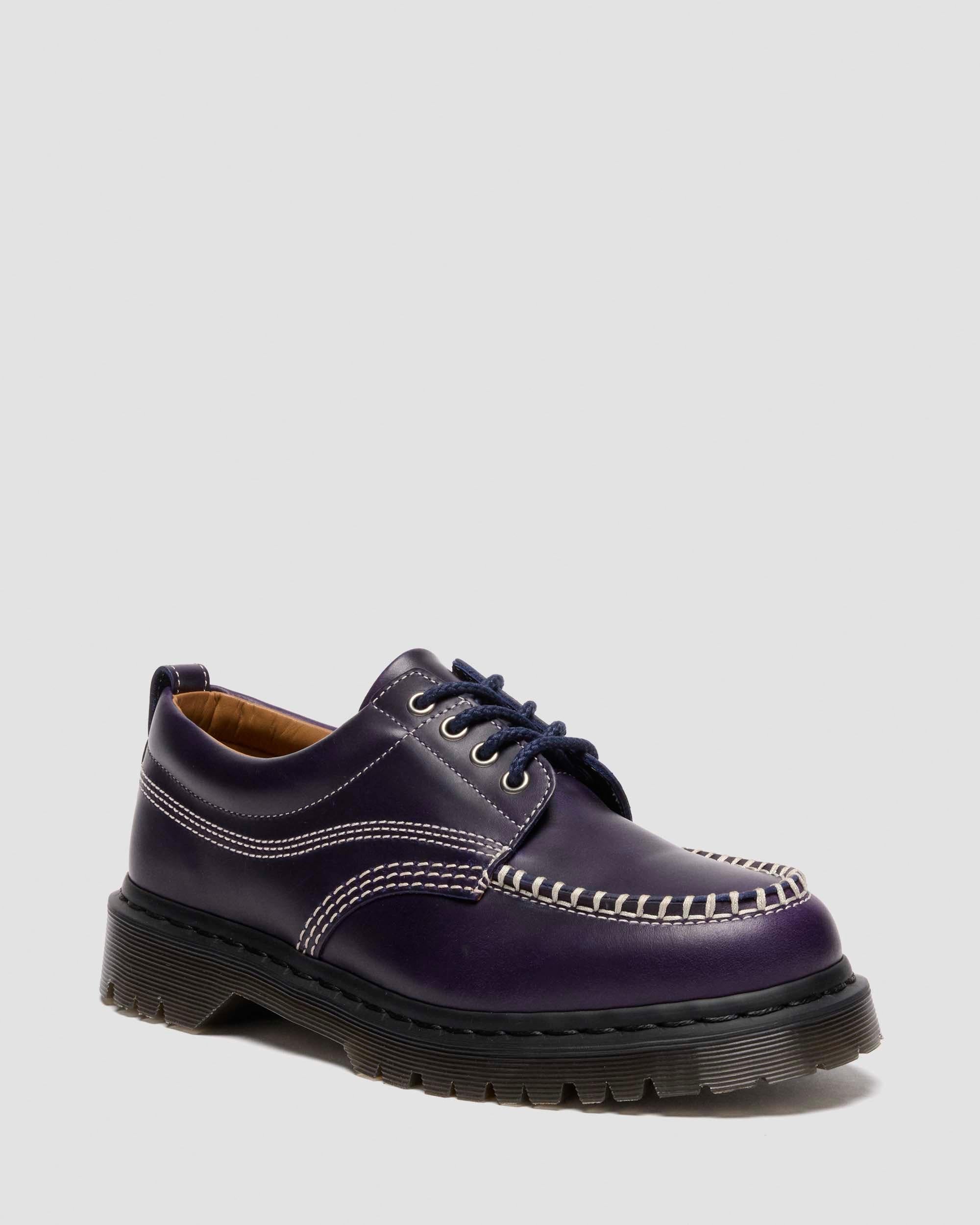 Lowell Orleans Leather Moc Toe Shoes
