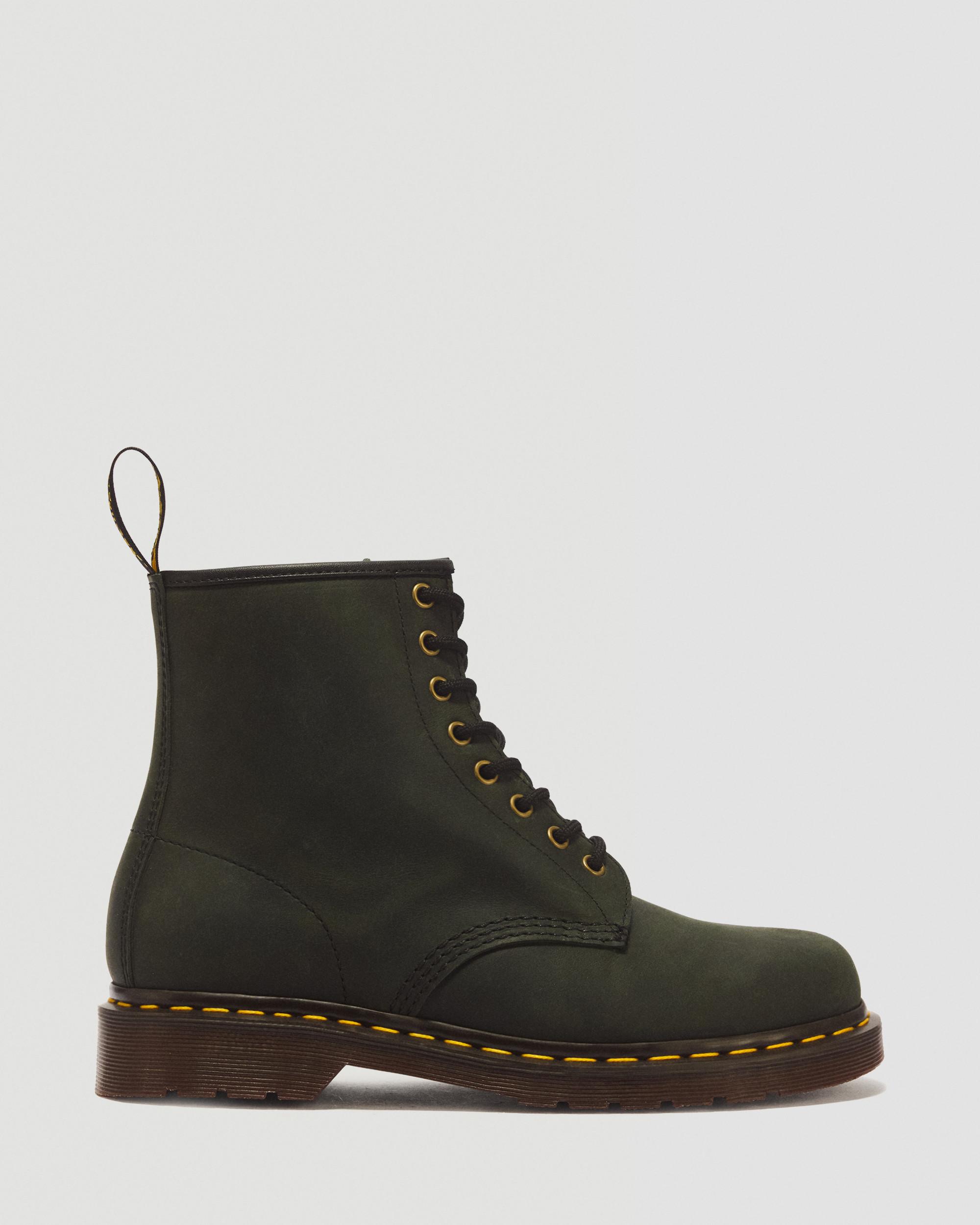 1460 Crazy Horse Leather Ankle Boots