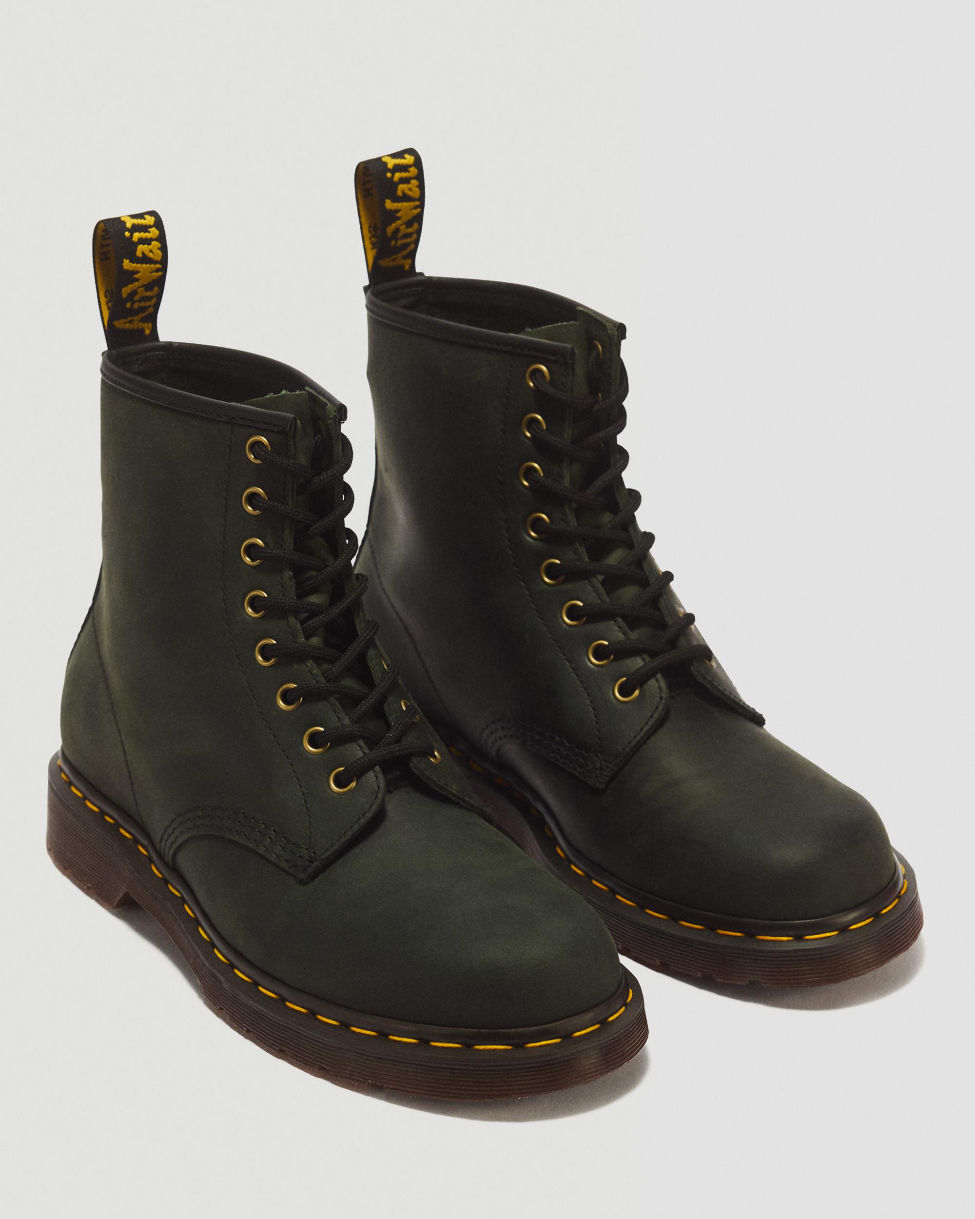 1460 Crazy Horse Leather Ankle Boots