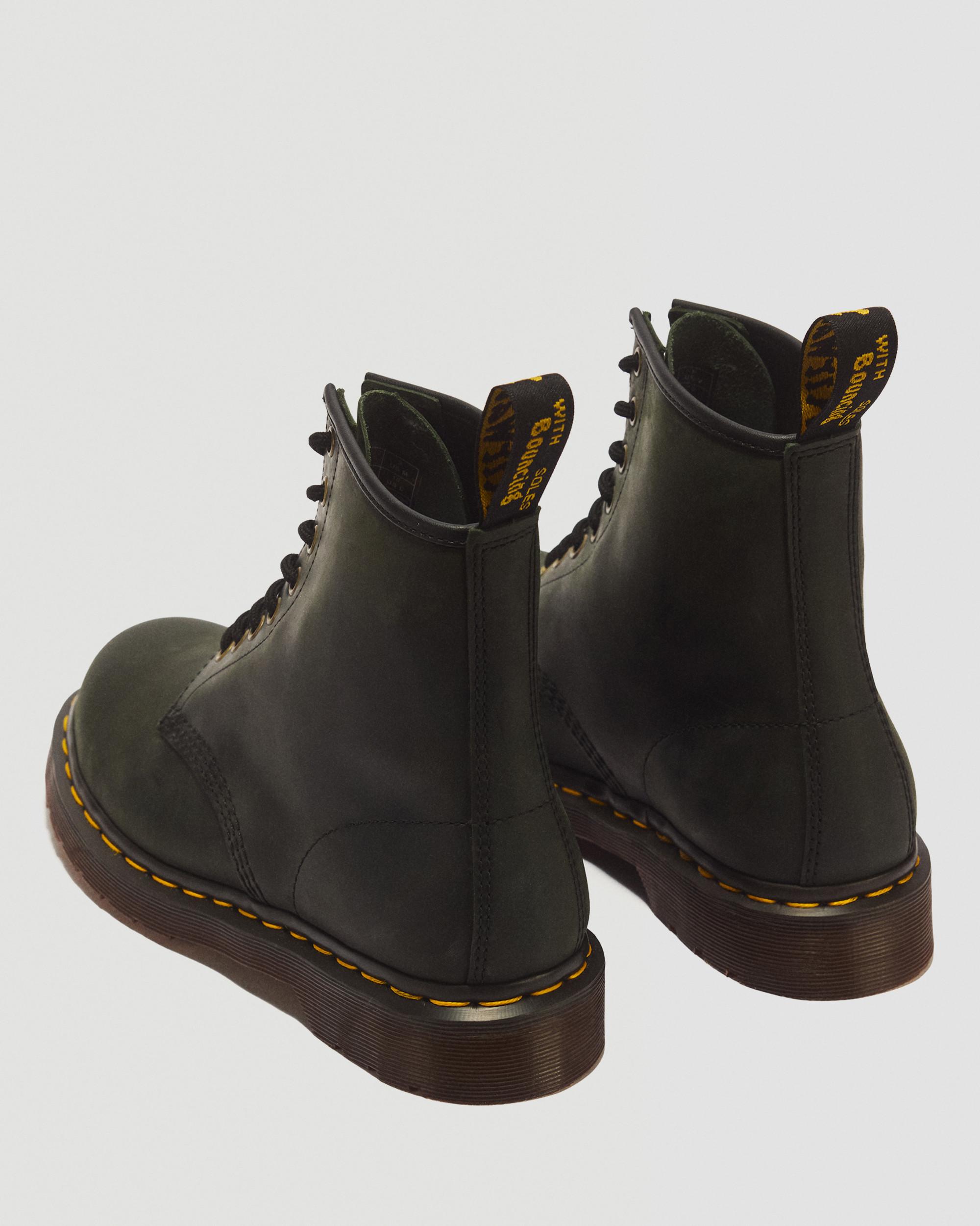 1460 Crazy Horse Leather Ankle Boots