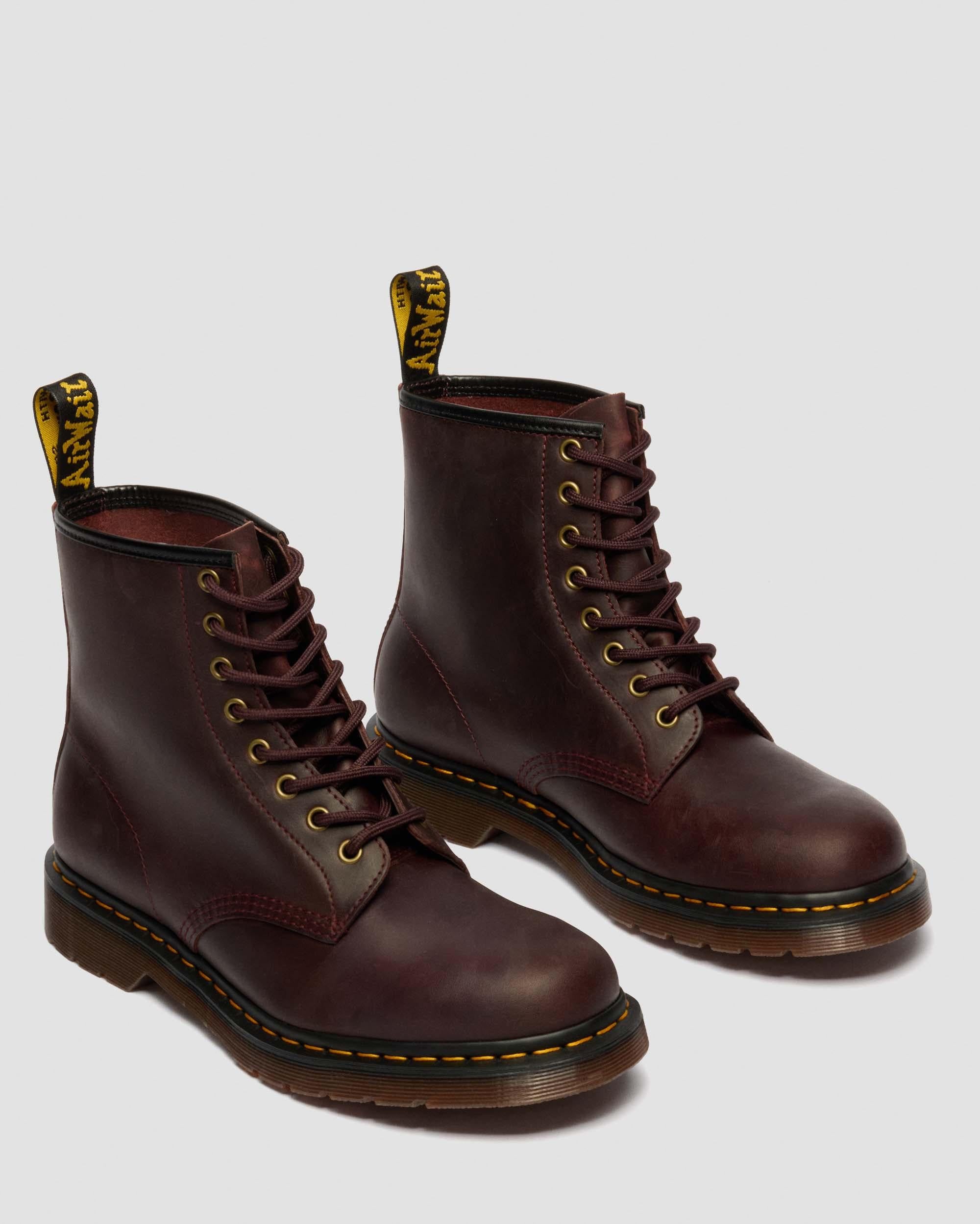 1460 Crazy Horse Leather Ankle Boots