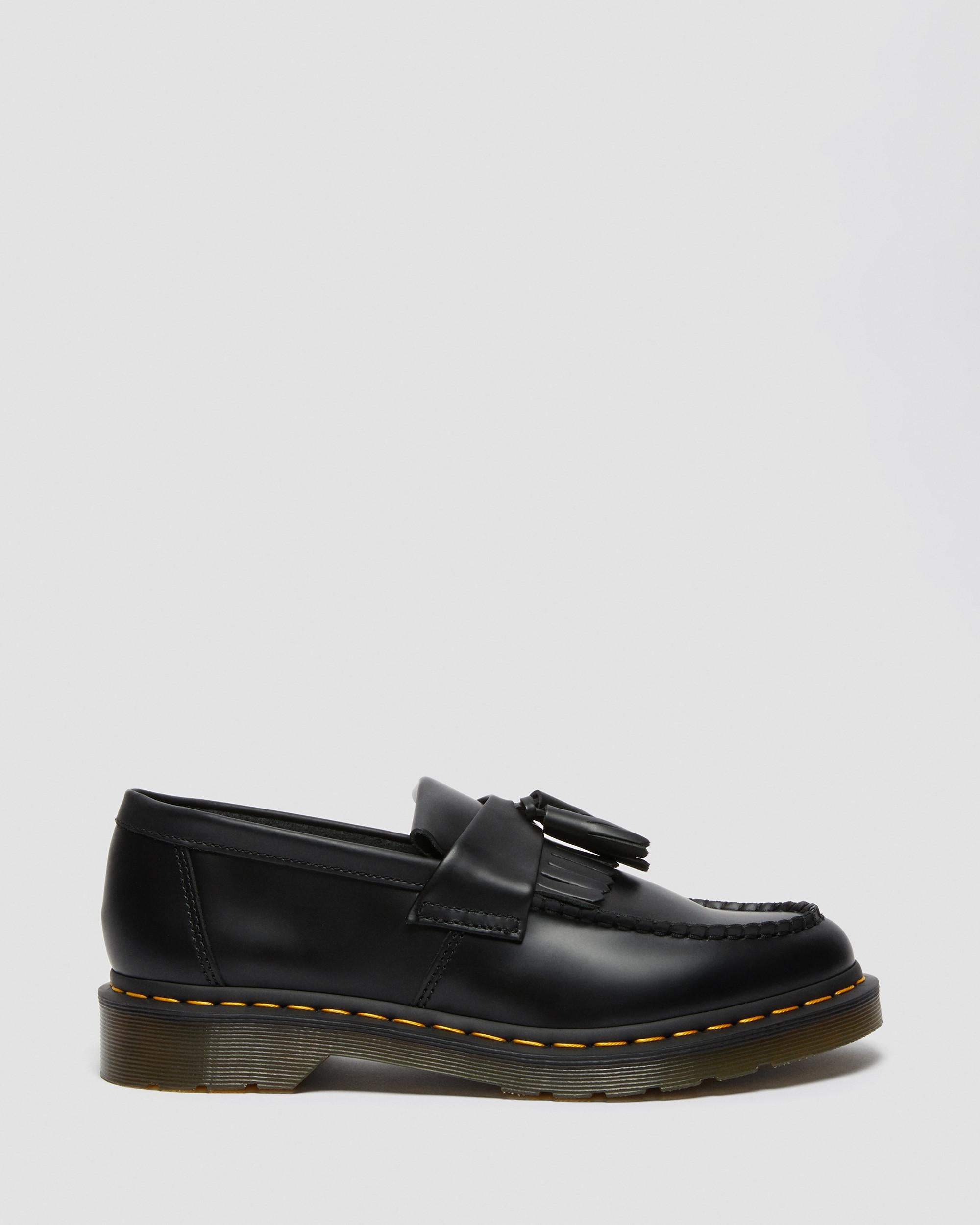 Adrian Yellow Stitch Smooth Leather Shoes