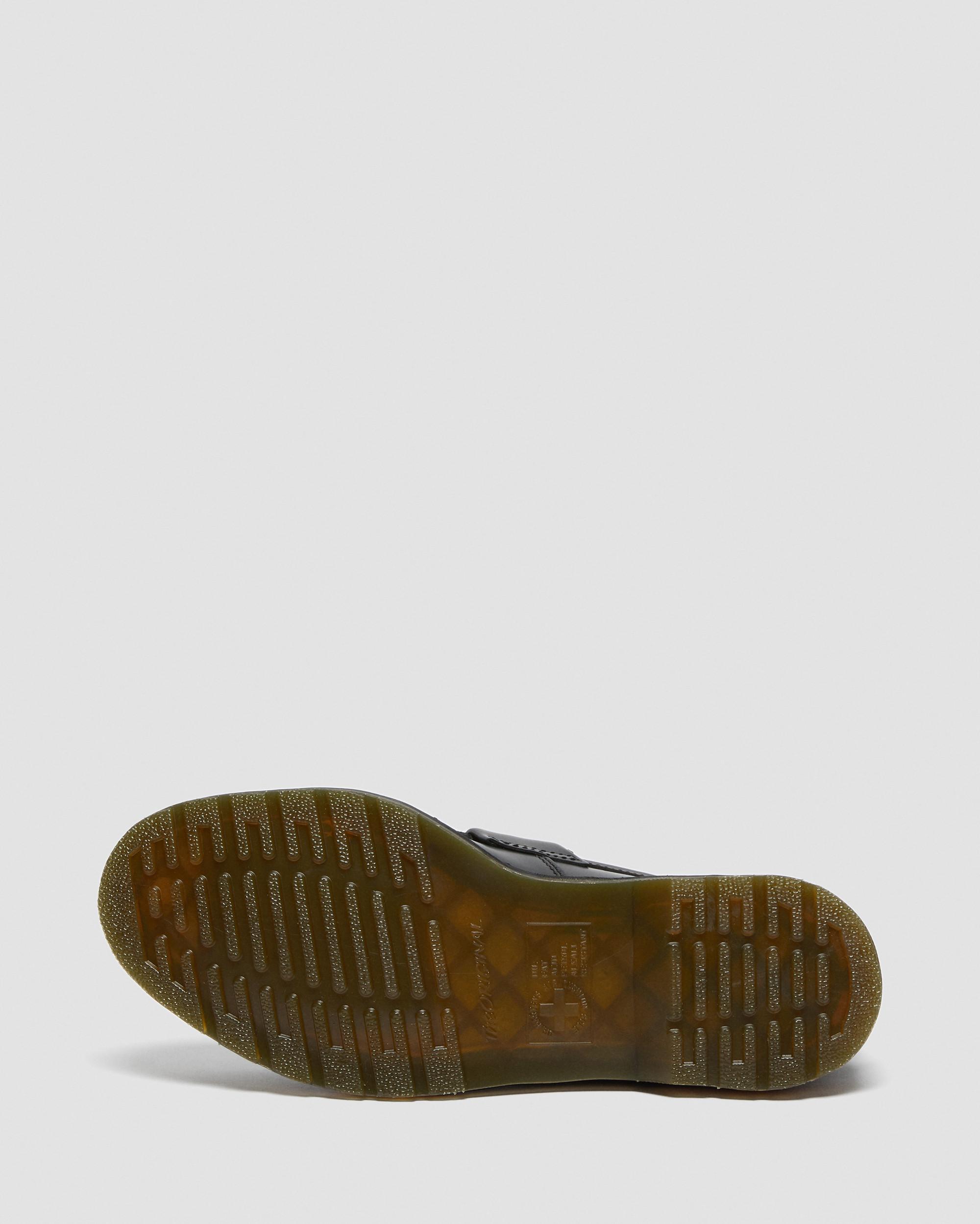 Adrian Yellow Stitch 黃色縫線光面皮鞋