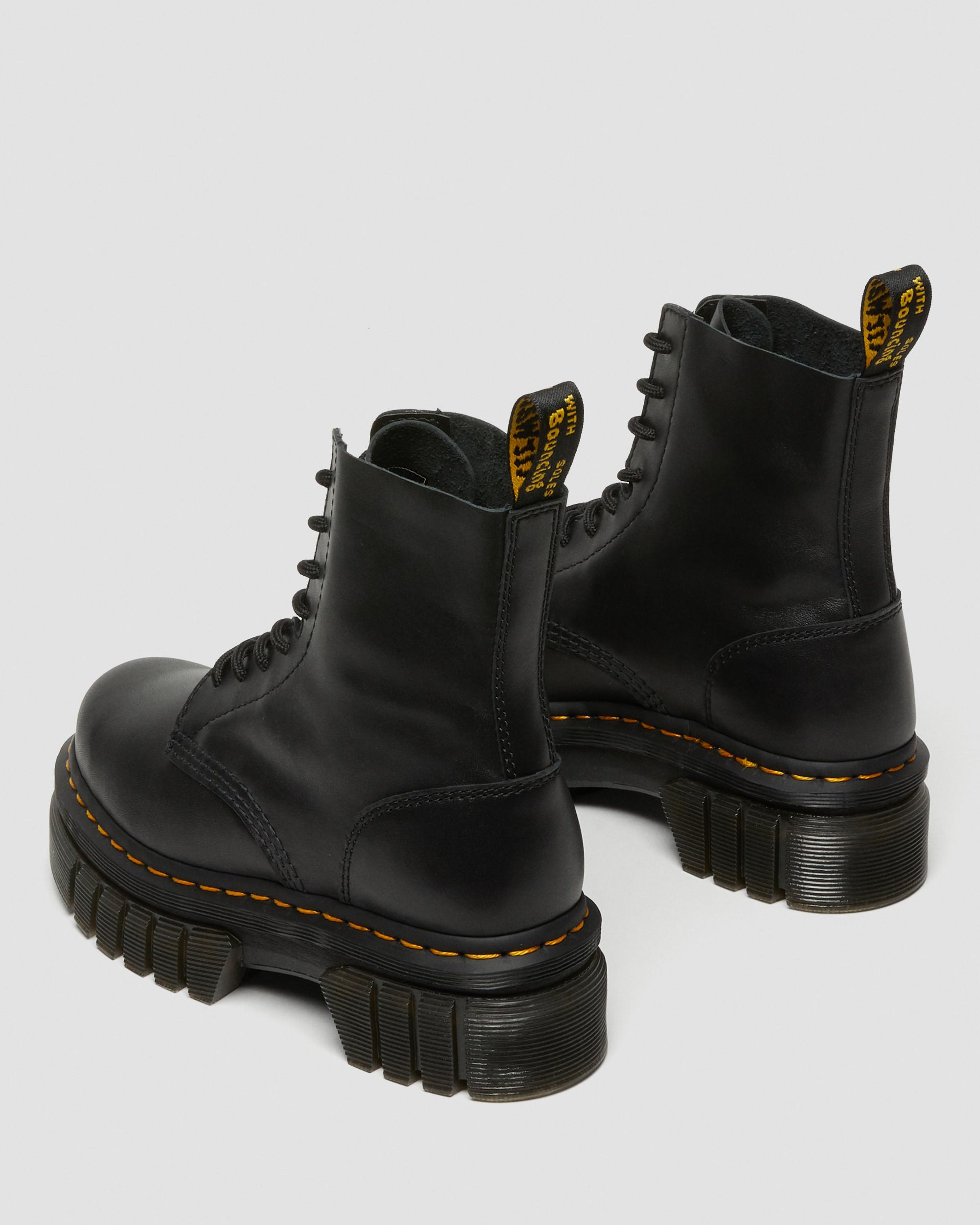 Audrick 8-Eye Nappa Lux Leather Boots