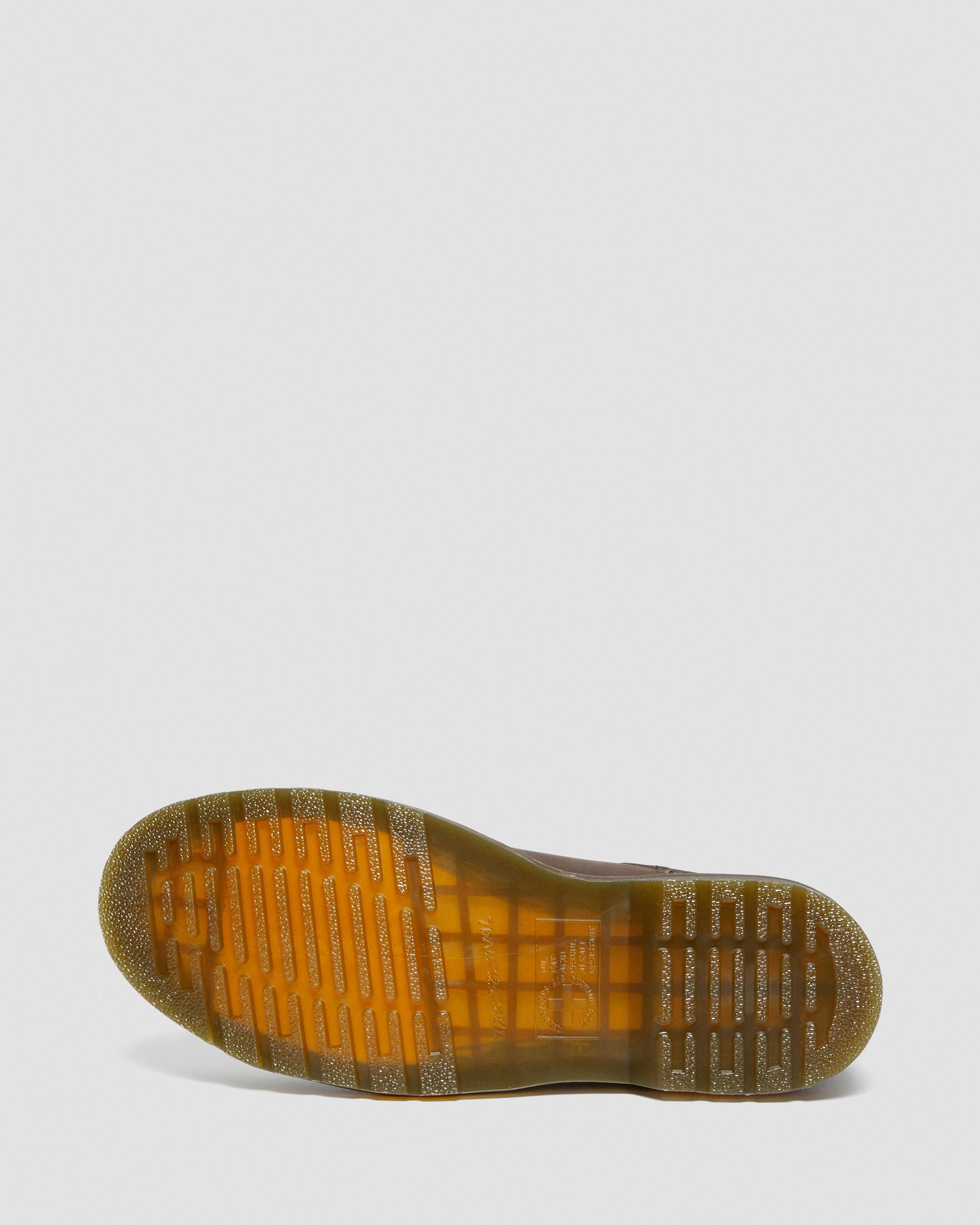 2976 Yellow Stitch Crazy Horse Leather Chelsea Boots