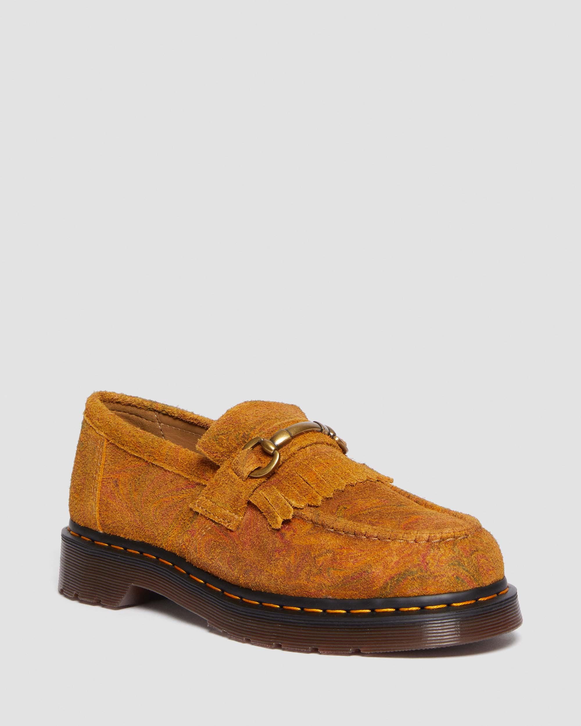 Adrian Snaffle Marbled Hairy Suede Suede Shoes
