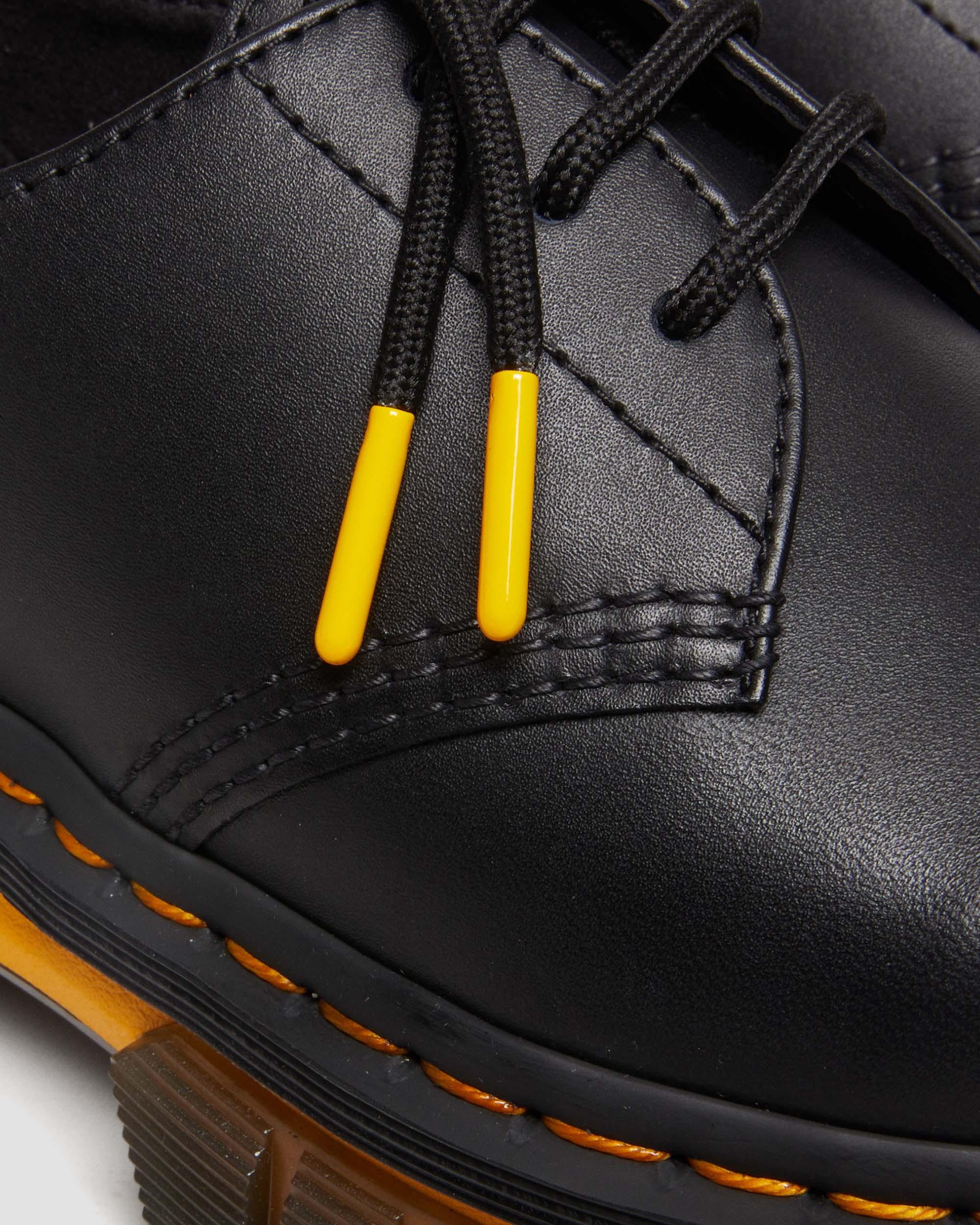 Audrick Polished Lucido Leather 3-eye Shoes