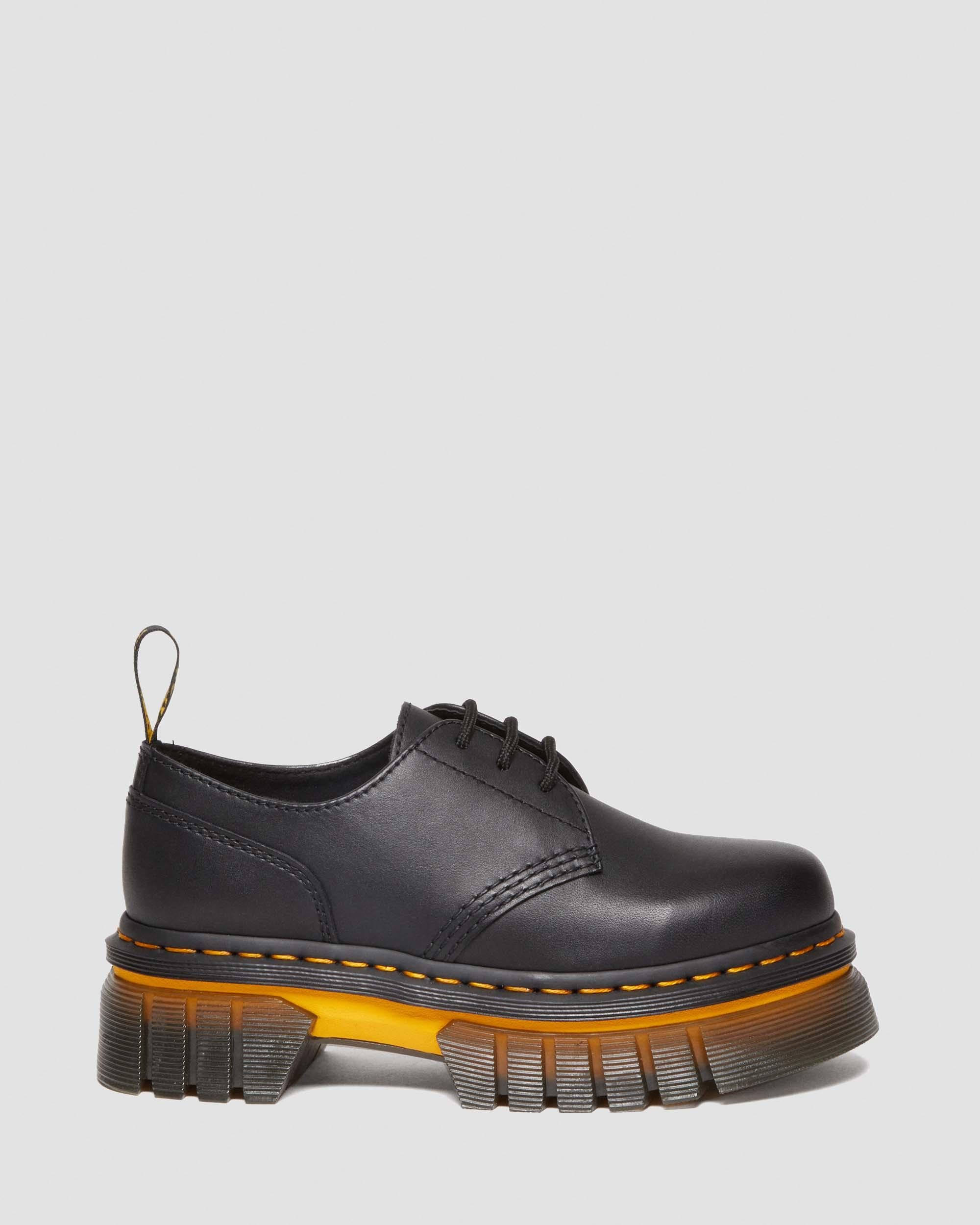 Audrick Polished Lucido Leather 3-eye Shoes