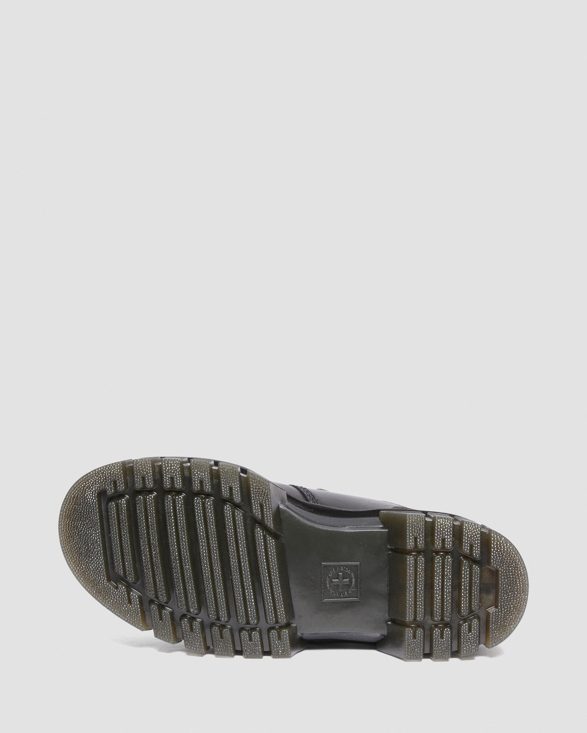 Audrick T Bar Nappa Lux Leather Platform Shoes