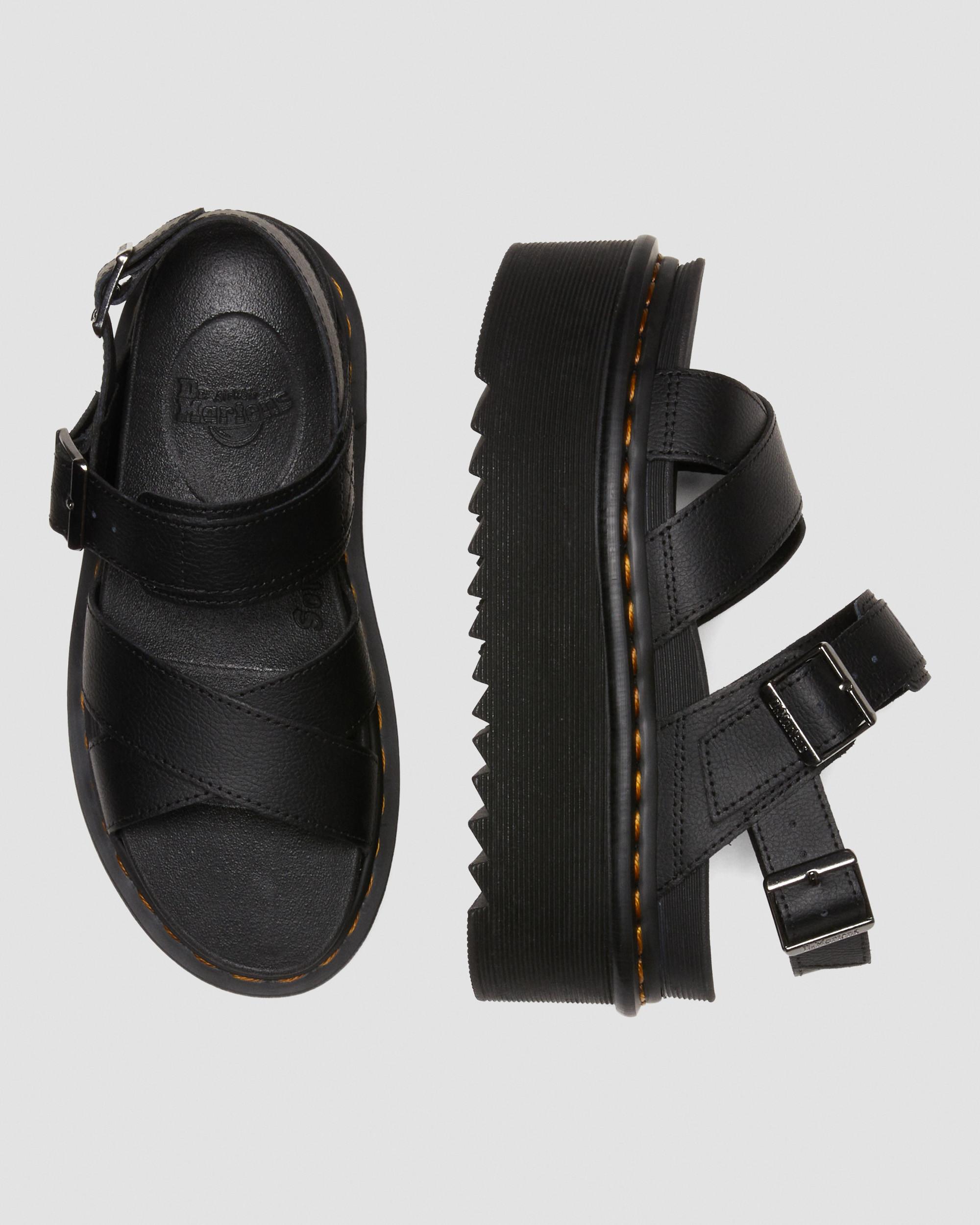 Voss II Quad Athena Leather Platform Sandals