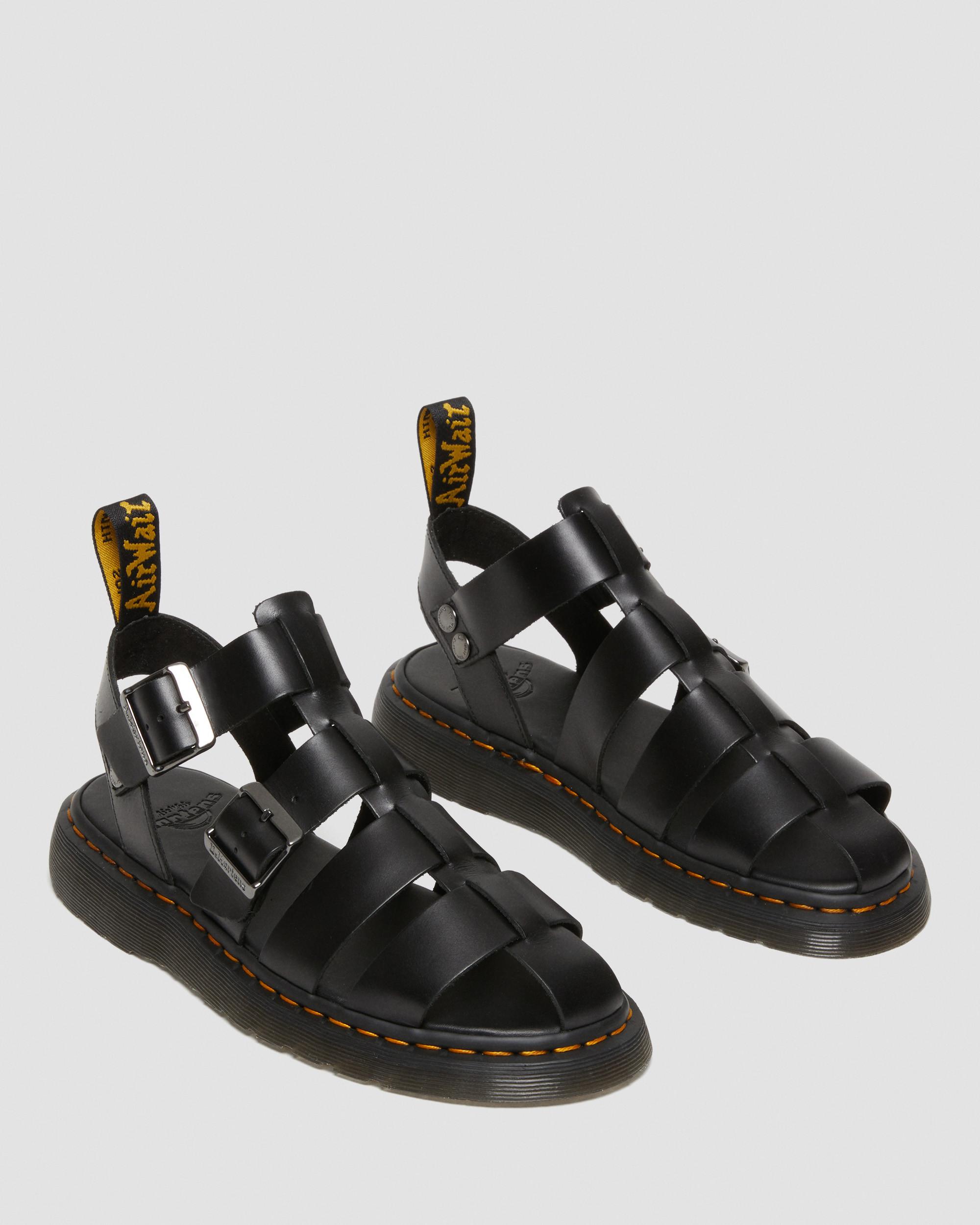 Garin Brando Leather Sandals