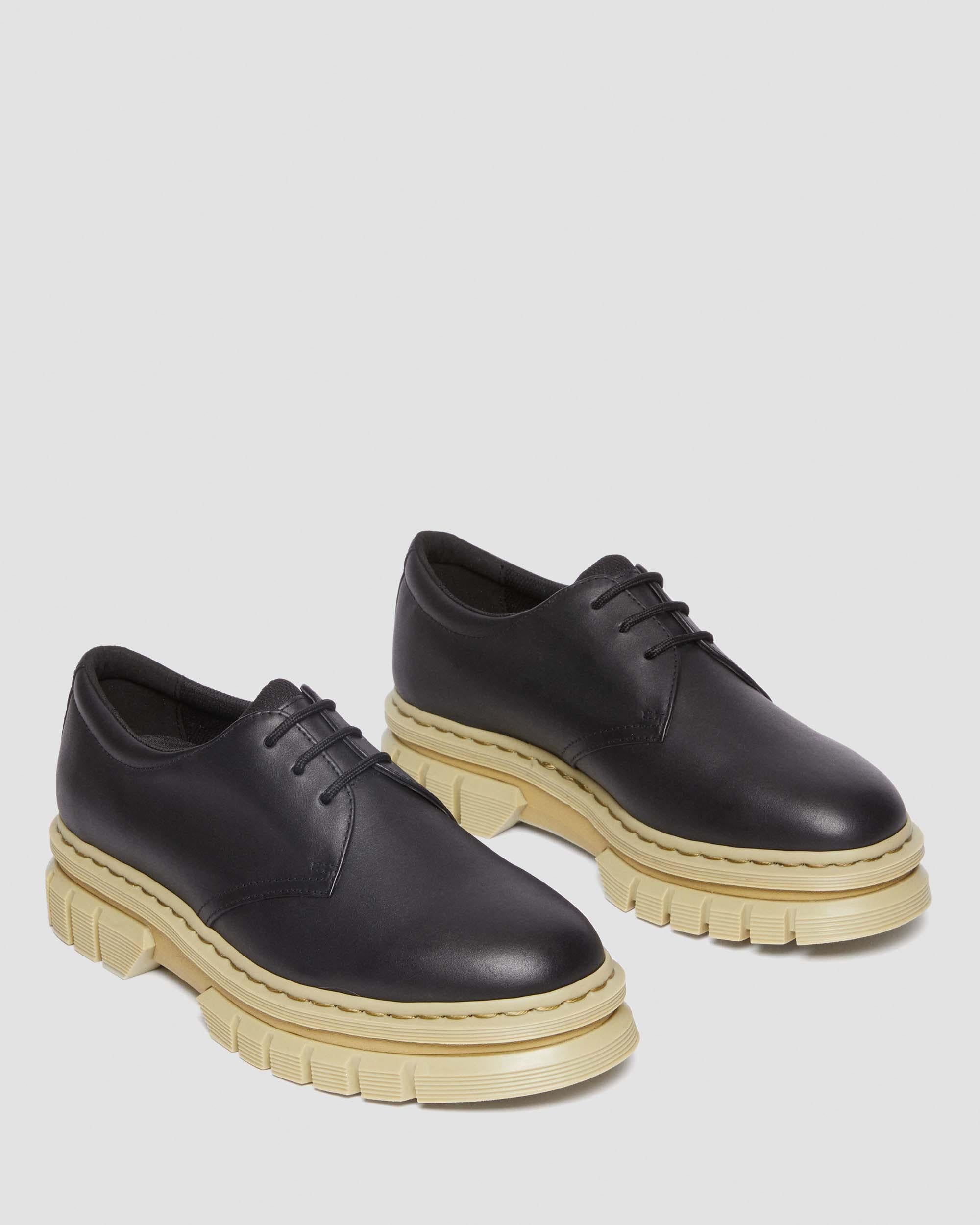 Rikard Polished Lucido 3-eye Leather Shoes