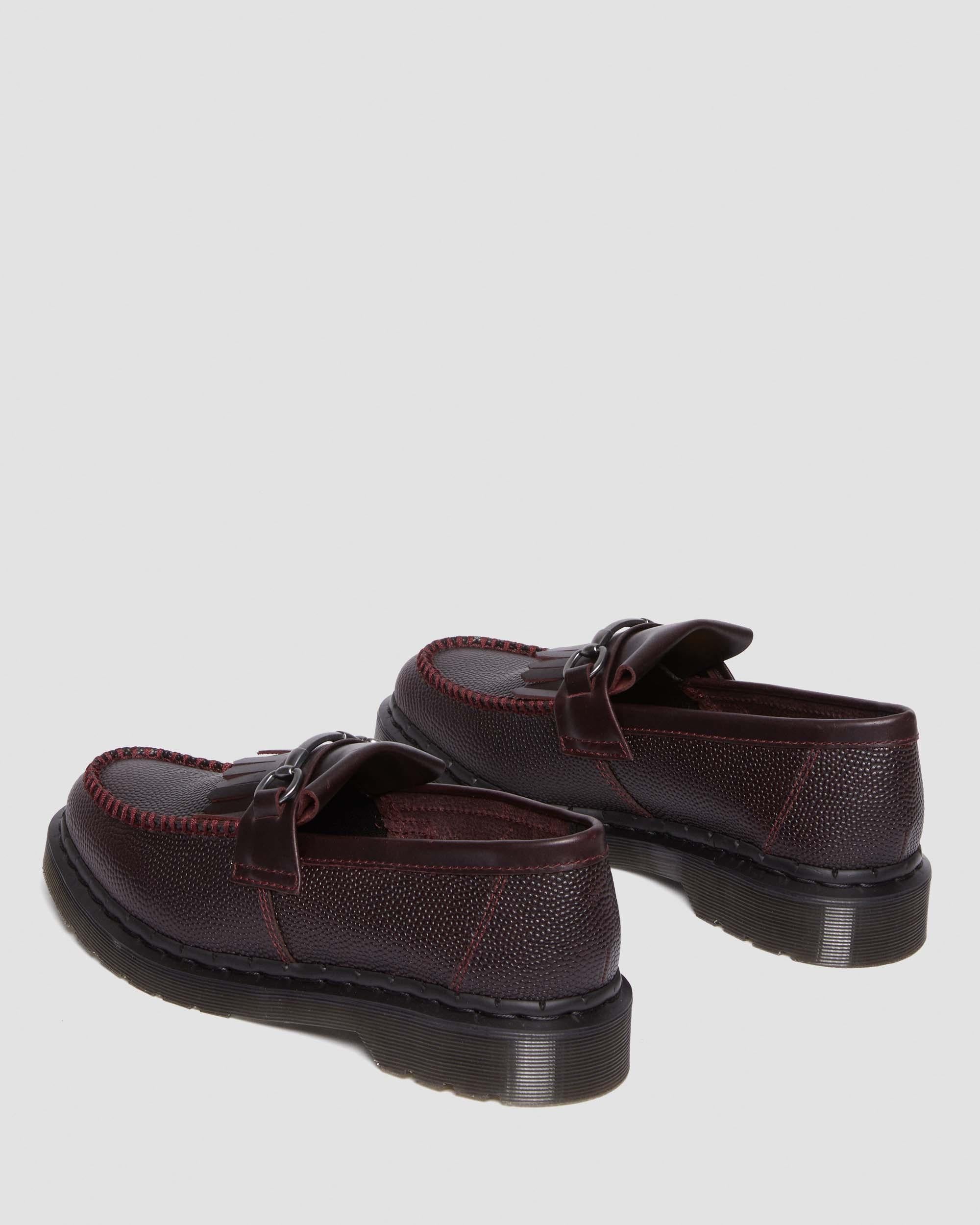 Adrian Snaffle Pebble Grain Leather Loafers Shoes