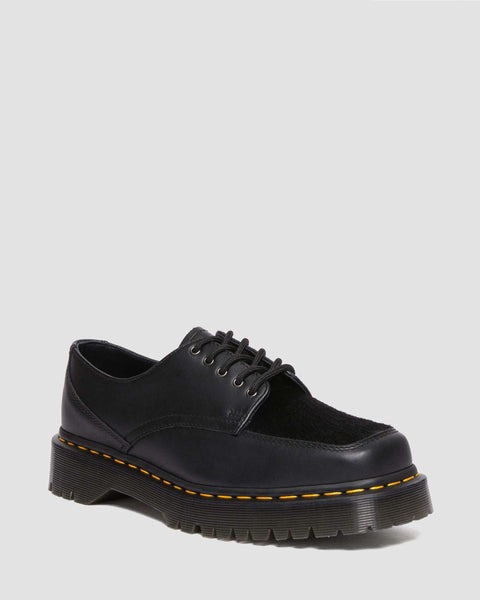 Bex Square Toe 5-eye Platform Leather Shoes | Dr. Martens Hong 