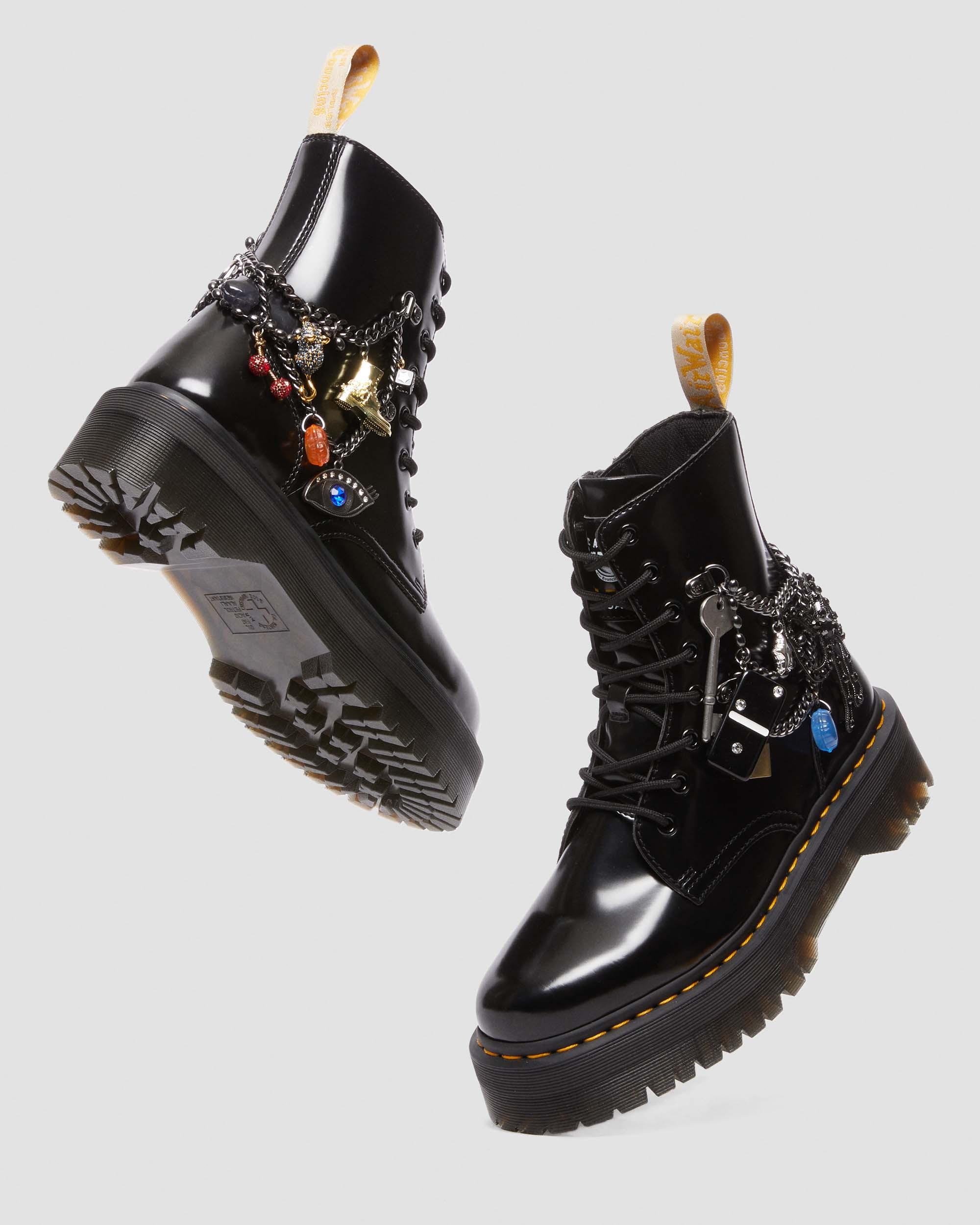 Marc Jacobs Jadon Platform Vegan Leather Boots
