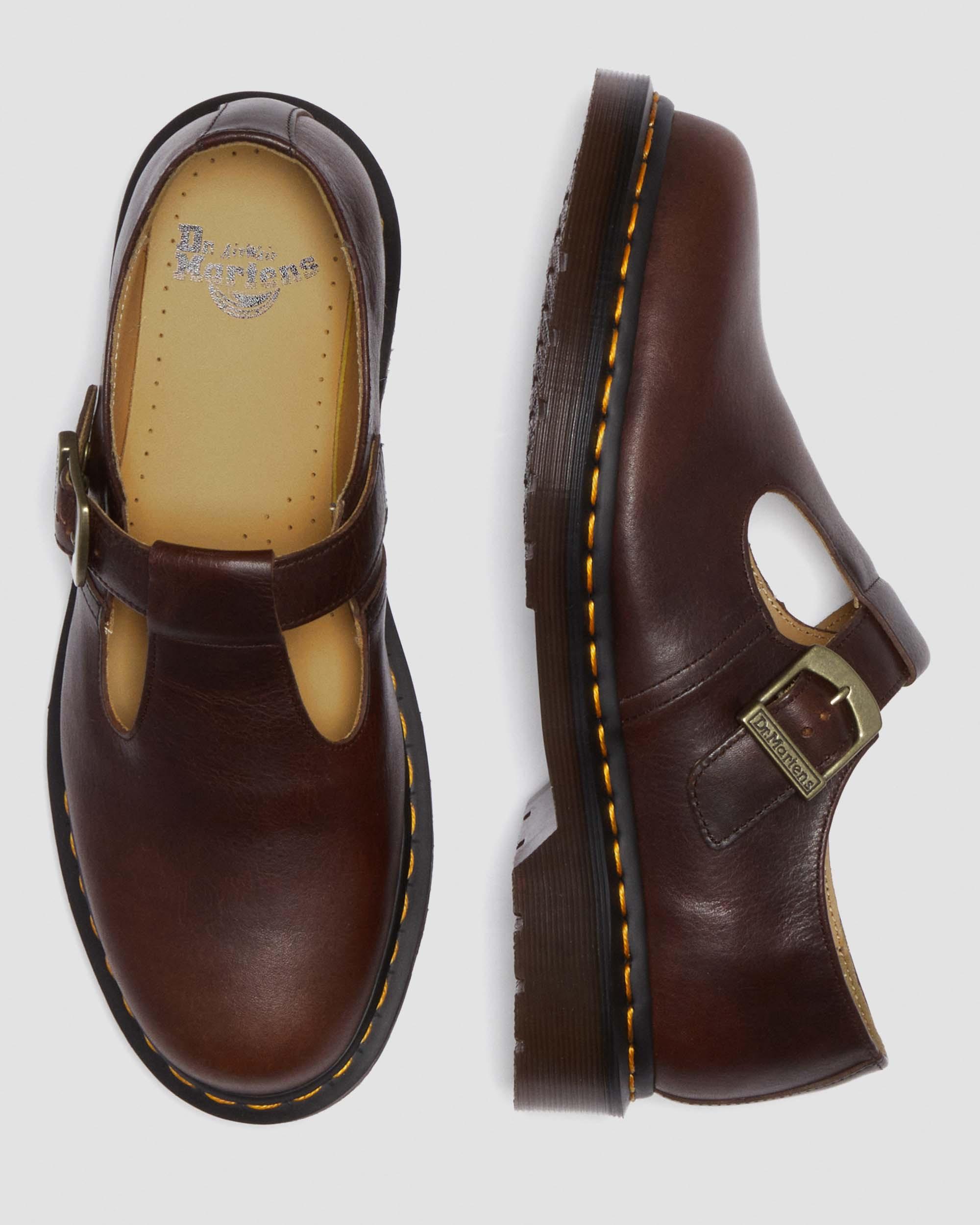 T-BAR REGENCY LEATHER SHOES