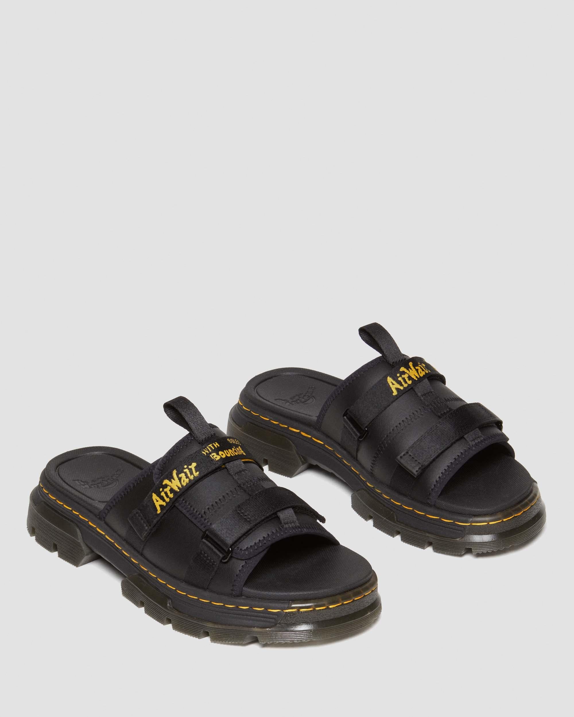 Ayce Milled Coated Leather Sandals