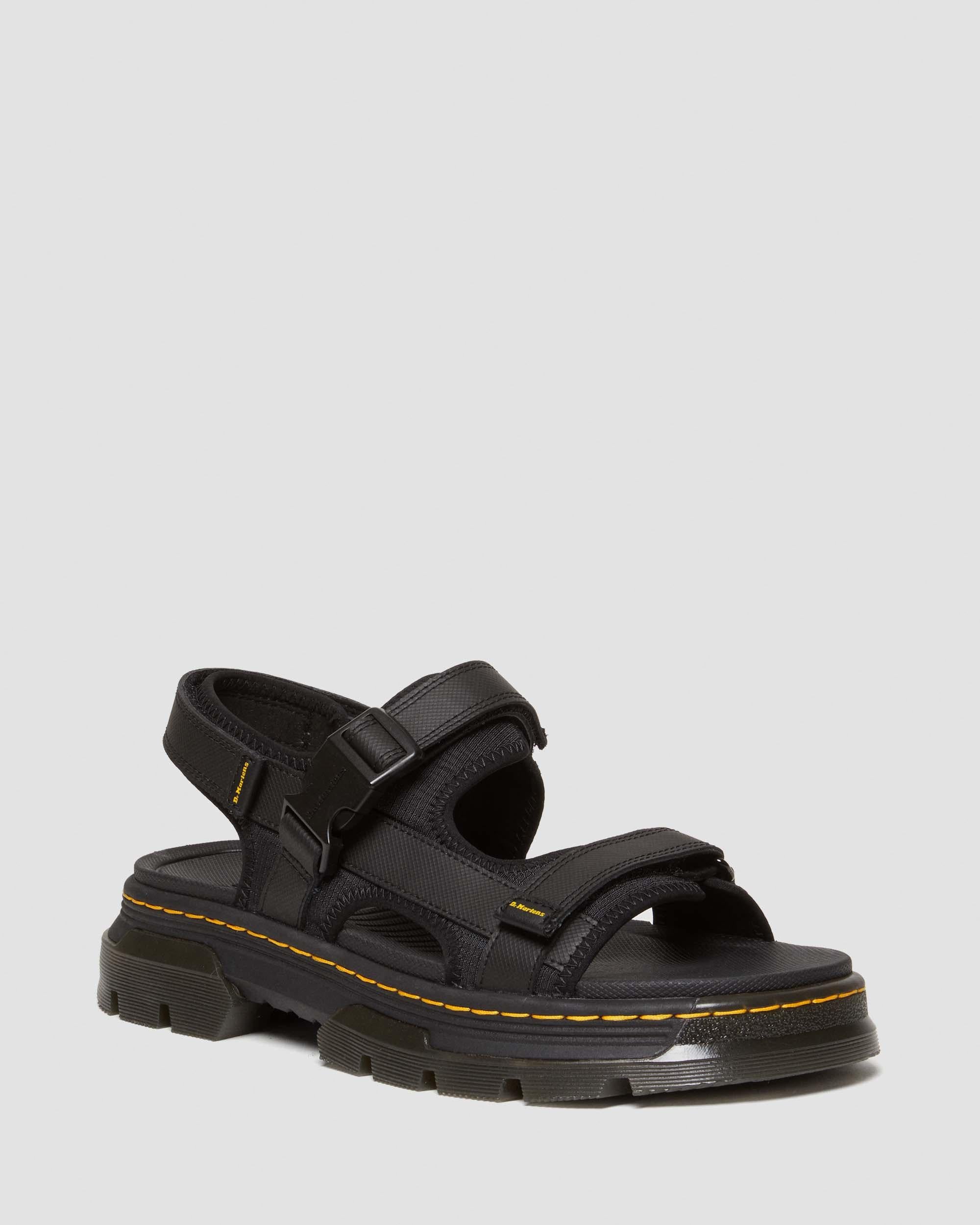 Forster Poly Rip Stop+Element Leather Sandals