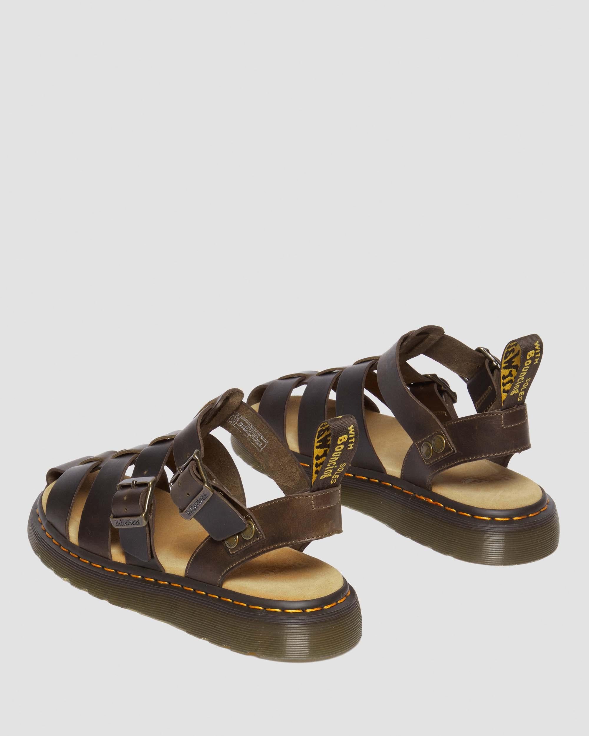 Garin Brando Leather Sandals