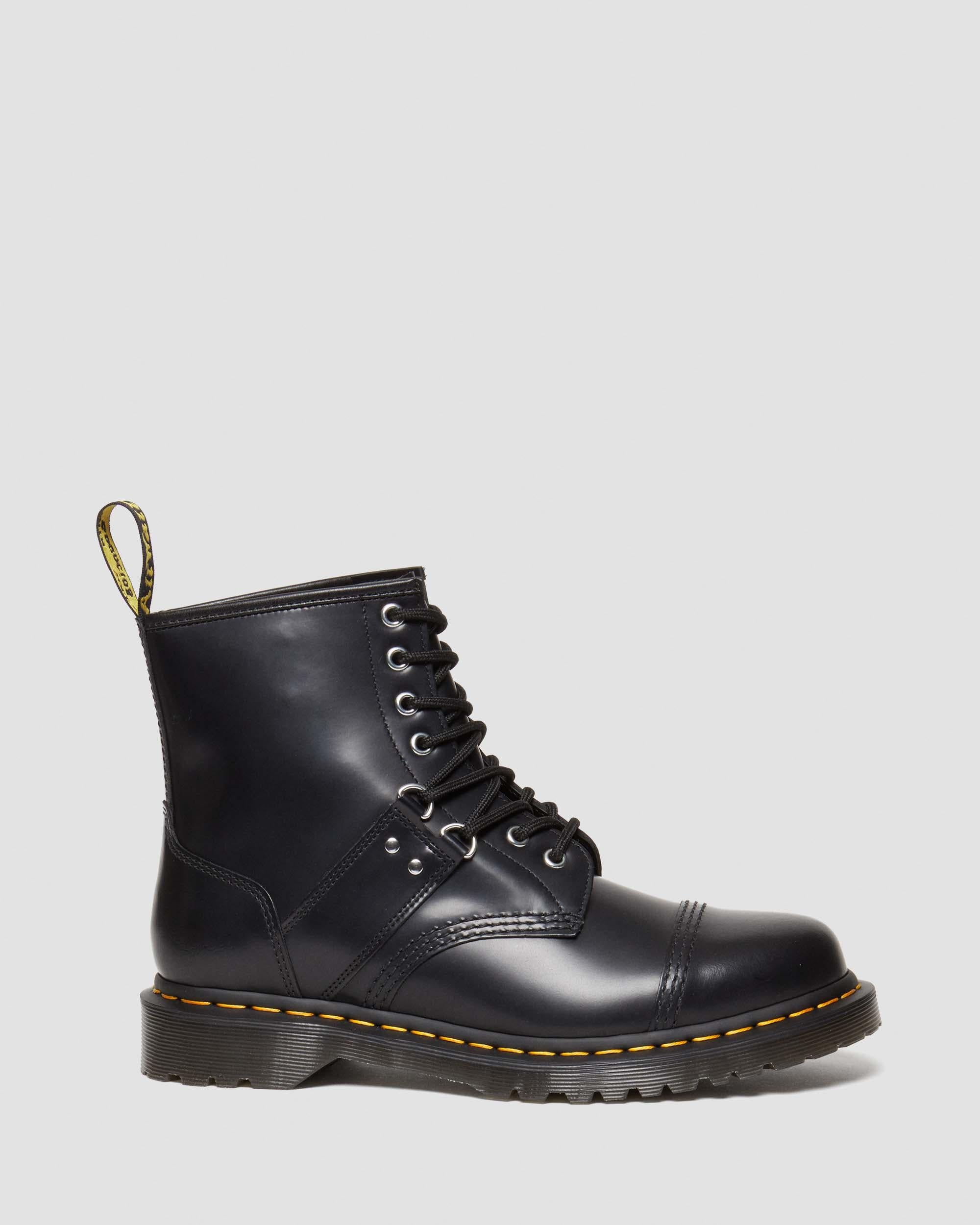 1460 HARDWARE POLISHED SMOOTH LEATHER BOOTS
