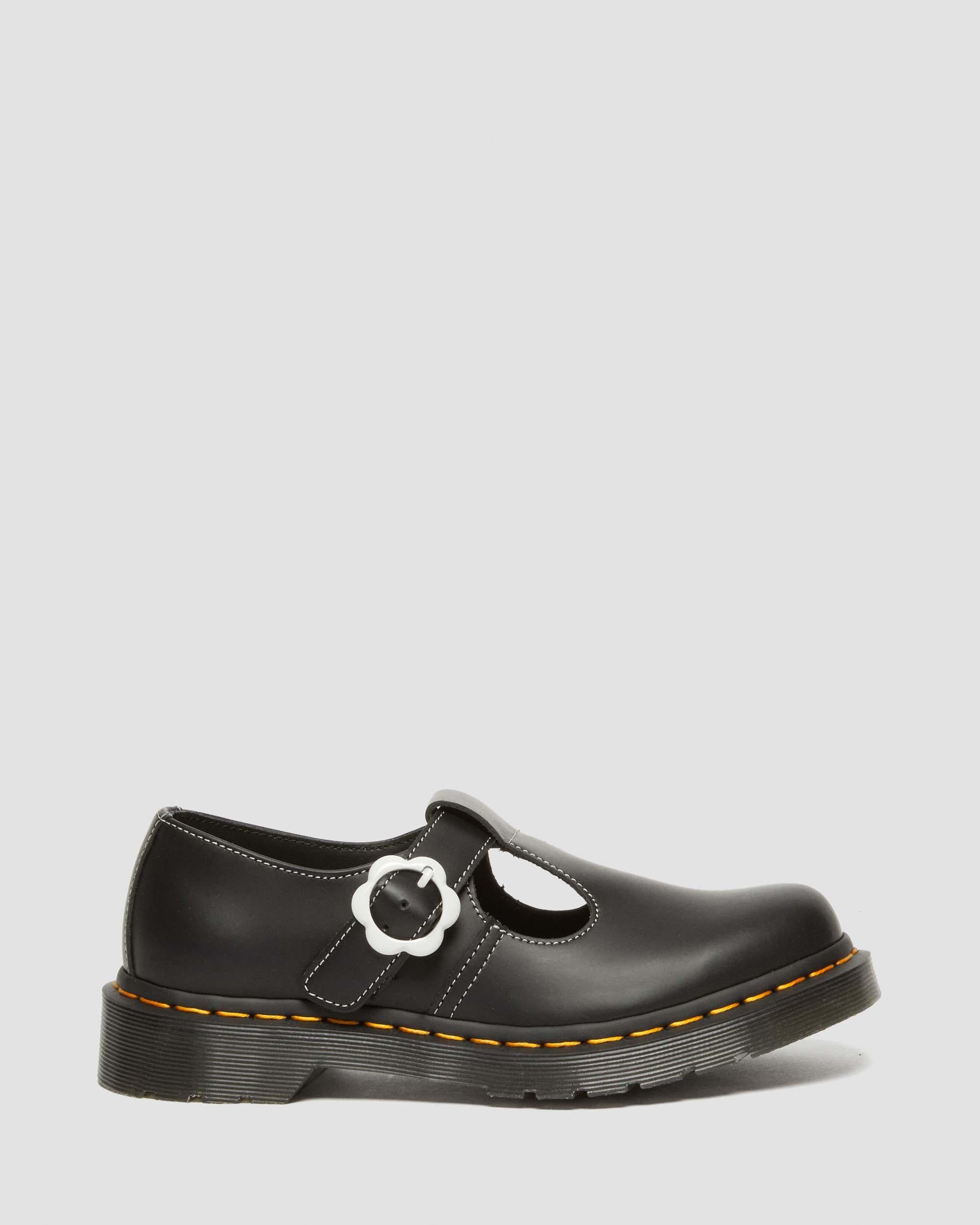 POLLEY FLWR SMOOTH LEATHER SHOES