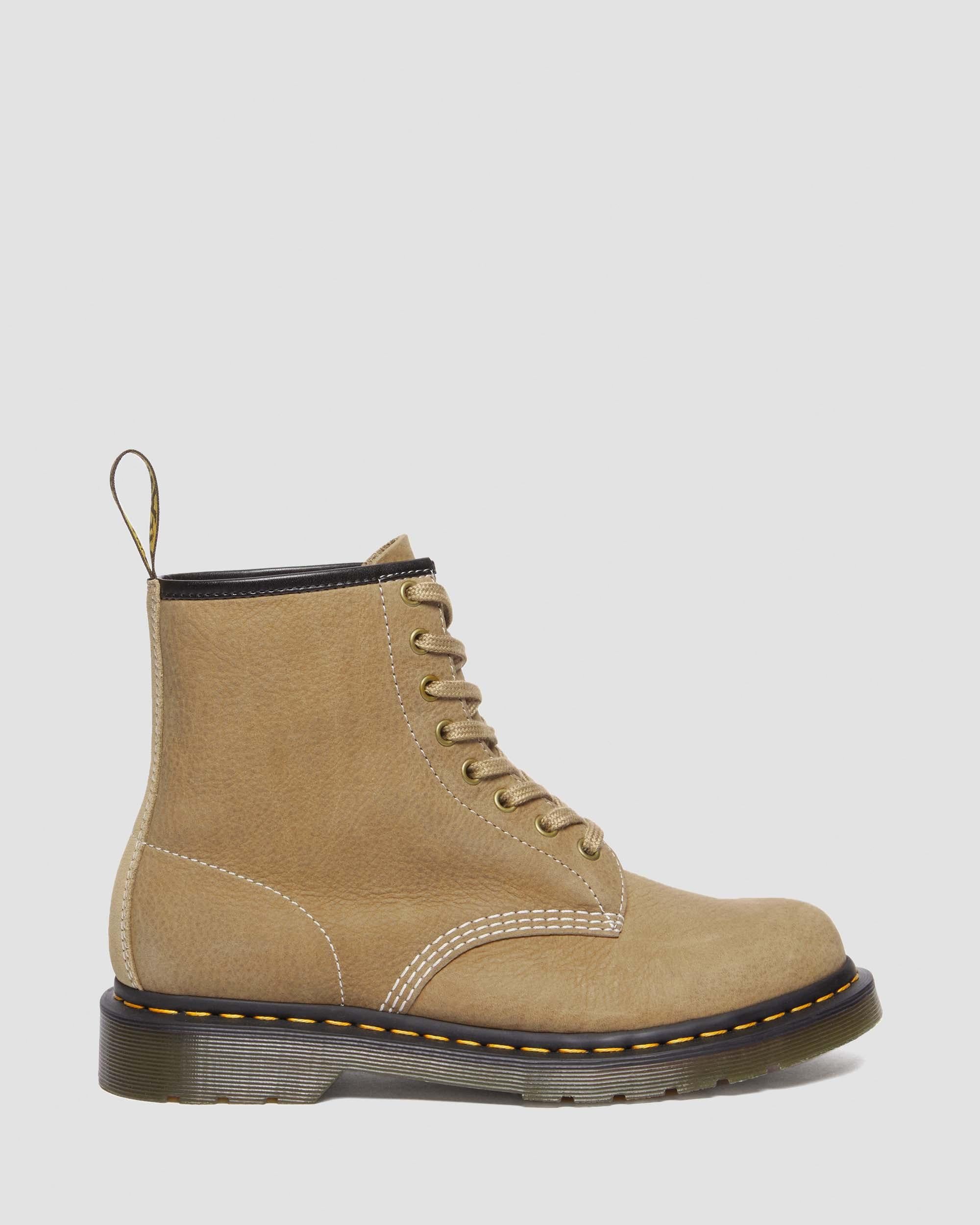 1460 TUMBLED NUBUCK+E.H.SUEDE SUEDE BOOTS