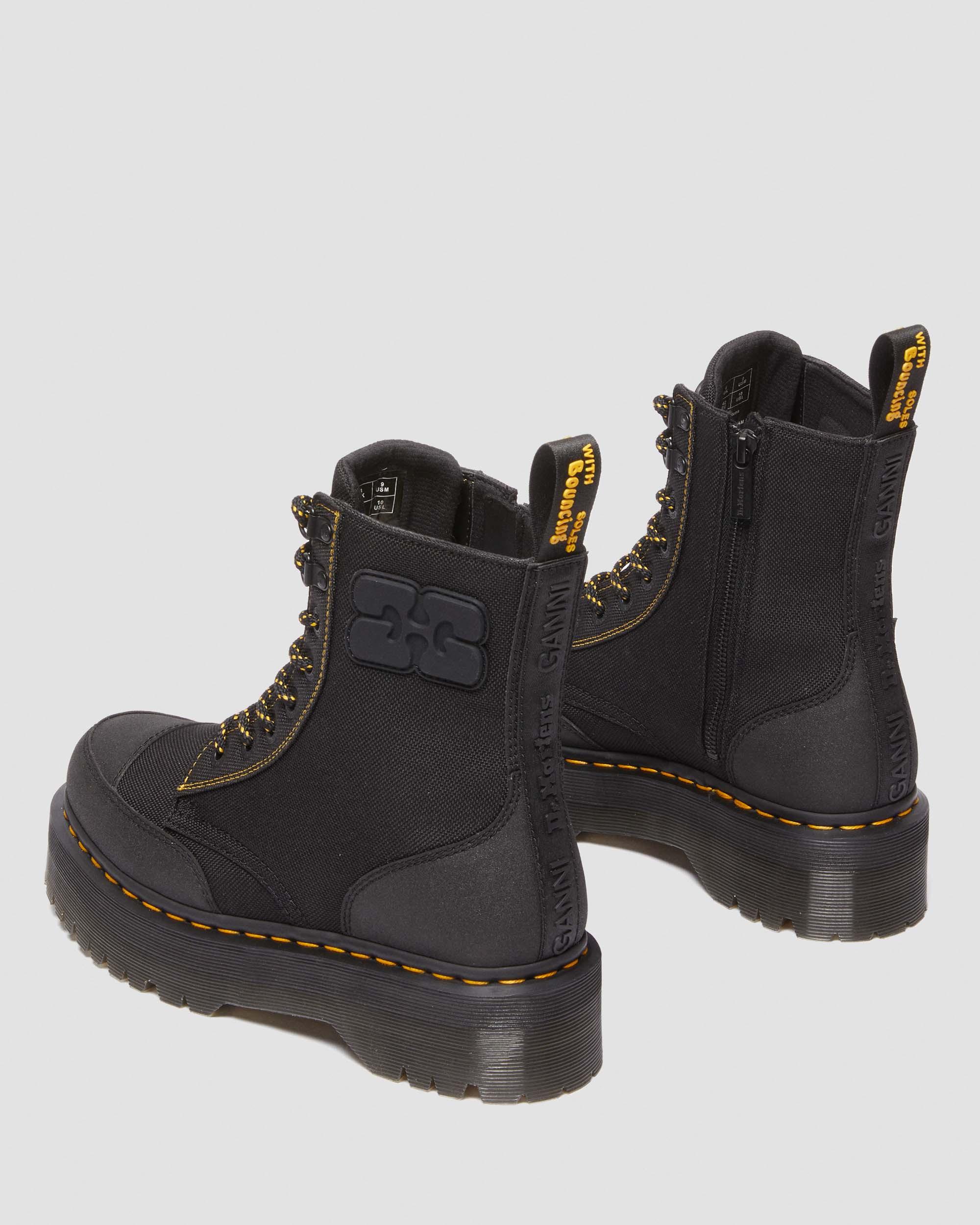 Jadon Ganni Extra Tough 50/50+Dual Synthetic Leather Platform Boots