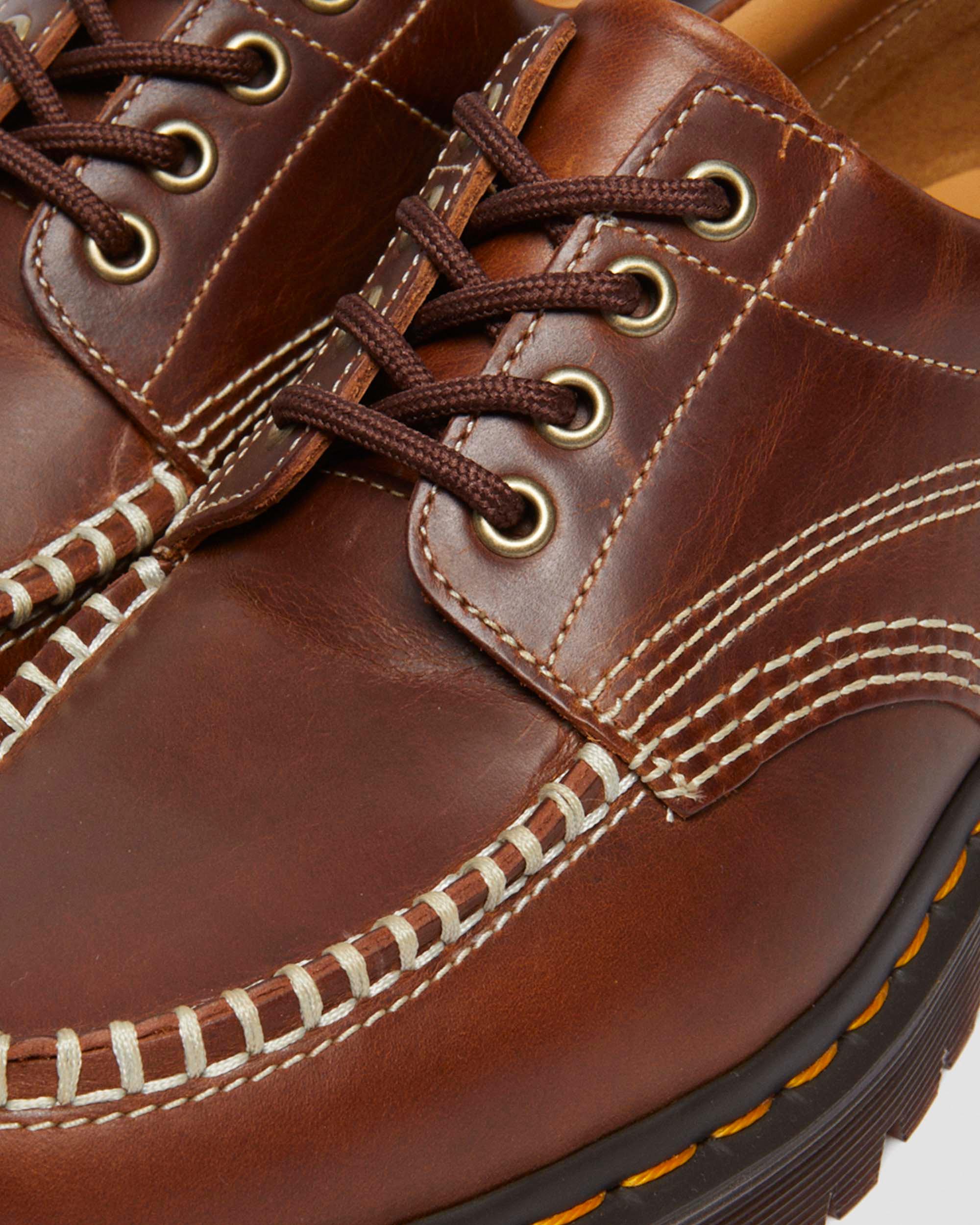 Lowell Leather Moc Toe Shoes