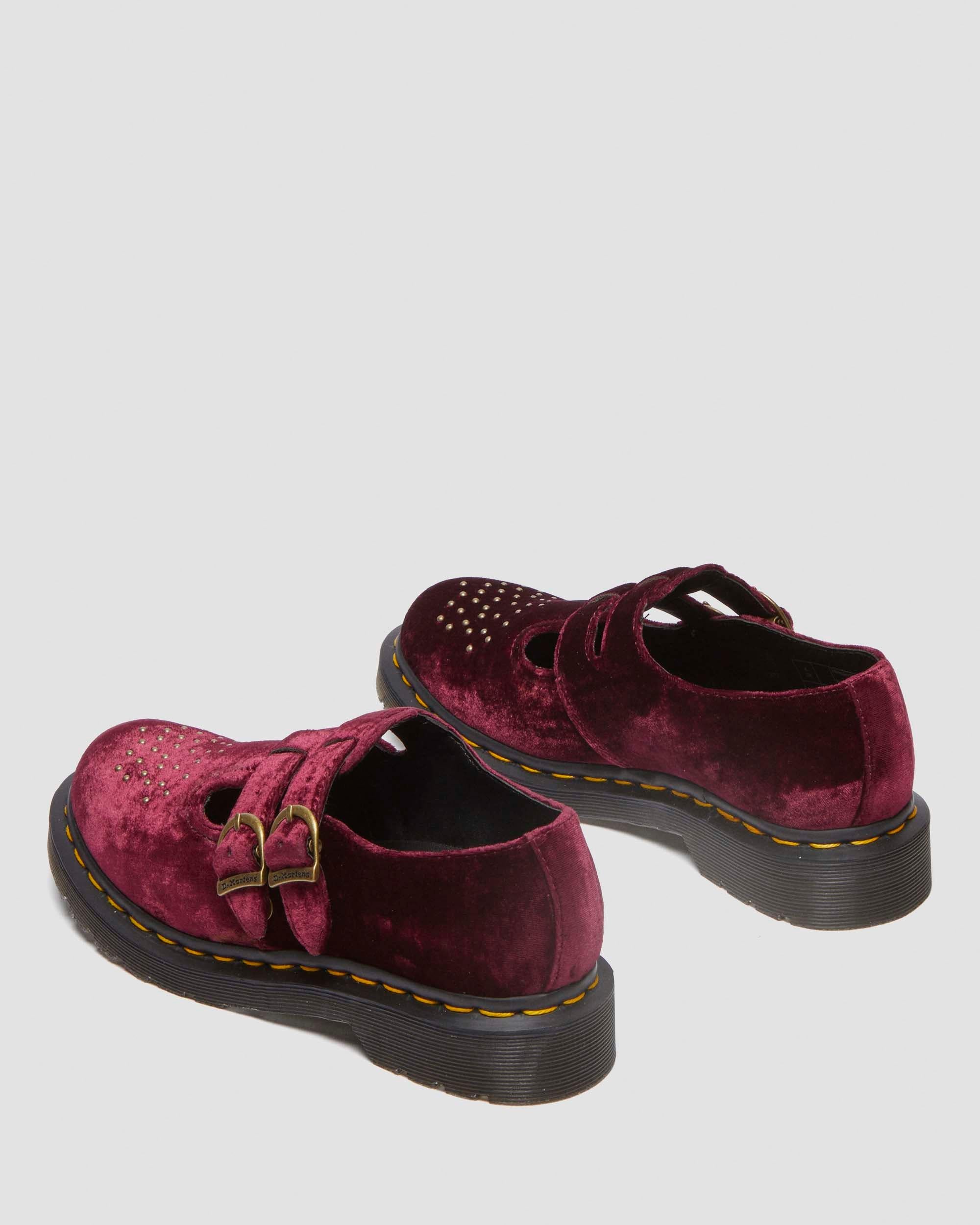 8065 Vegan Velvet Mary Jane Shoes