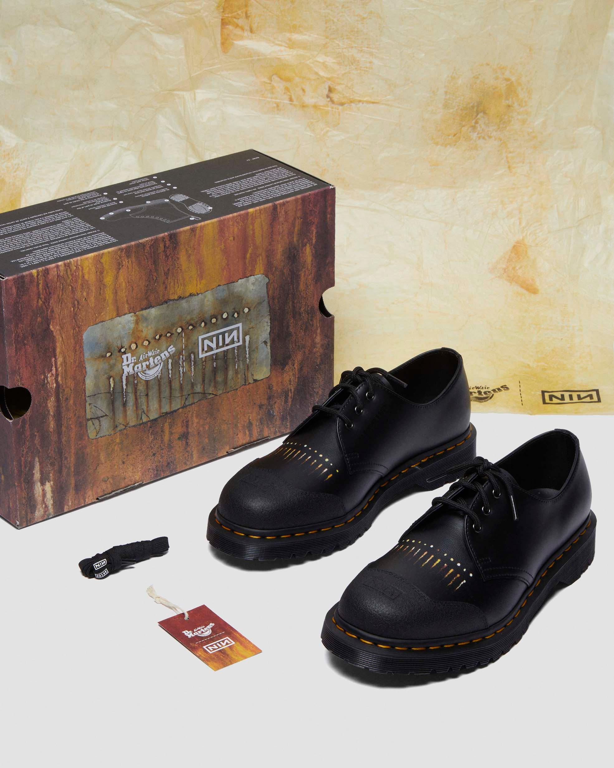 Nine Inch Nails 1461 Leather Shoes