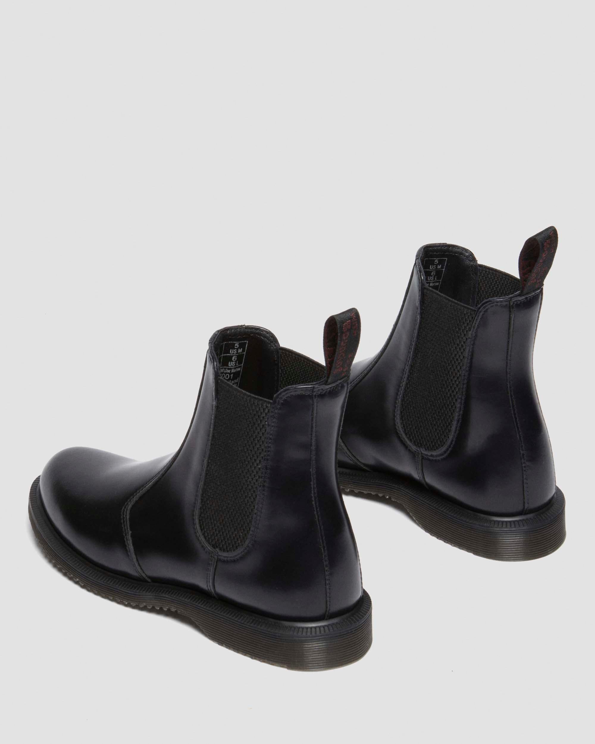 Flora Smooth Leather Chelsea Boots