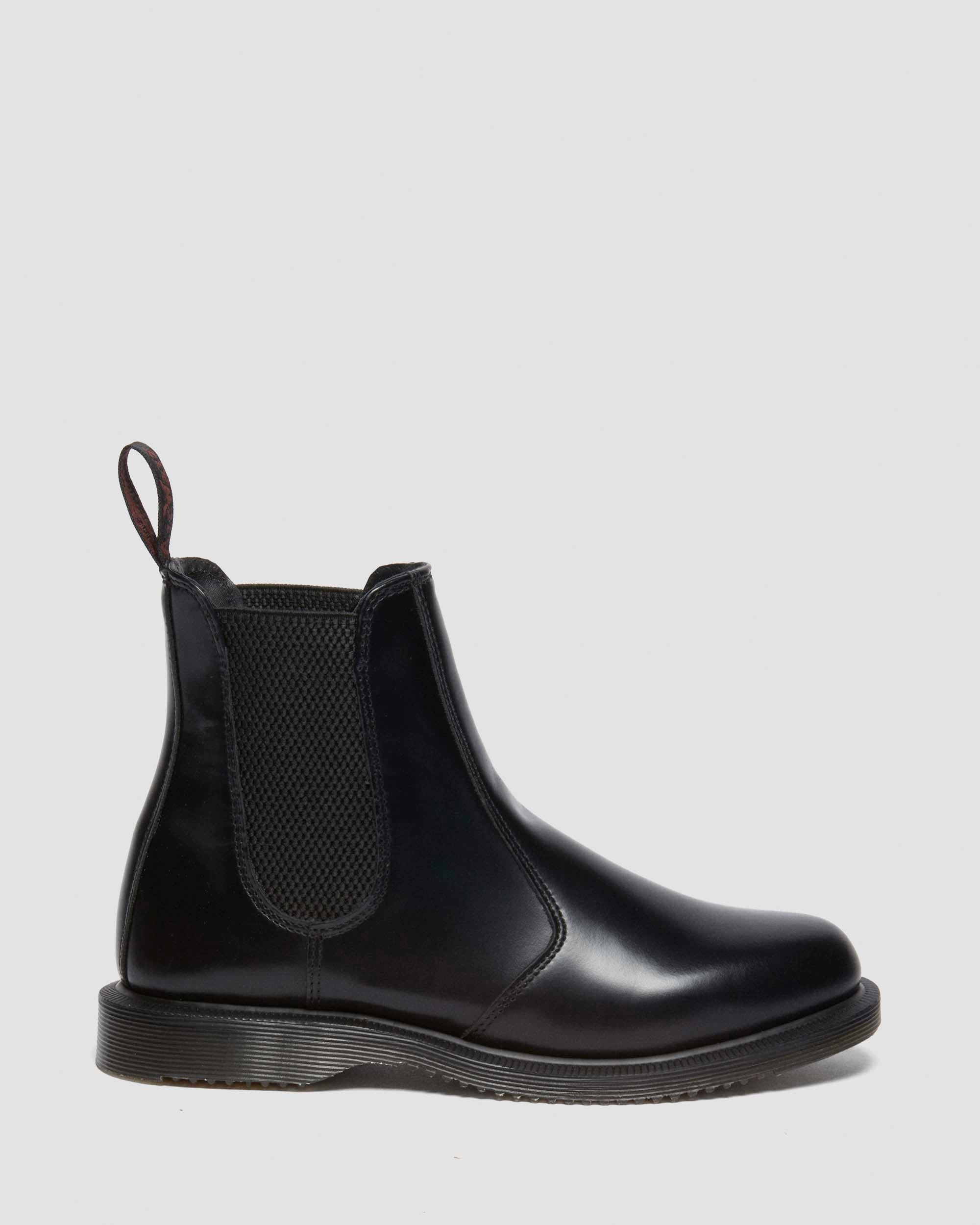 Flora Smooth Leather Chelsea Boots