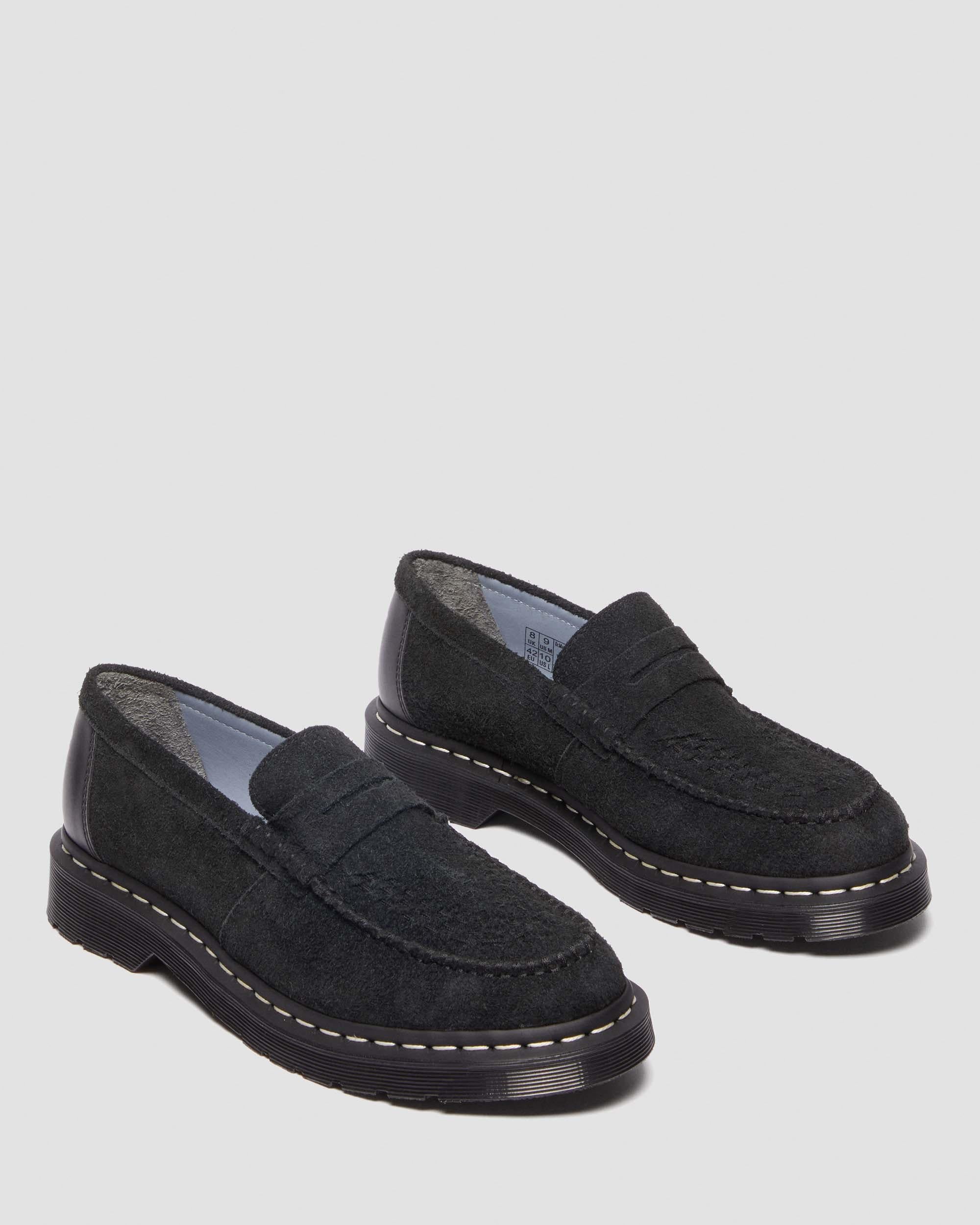 Neighborhood Penton Hairy Suede Leather Shoes