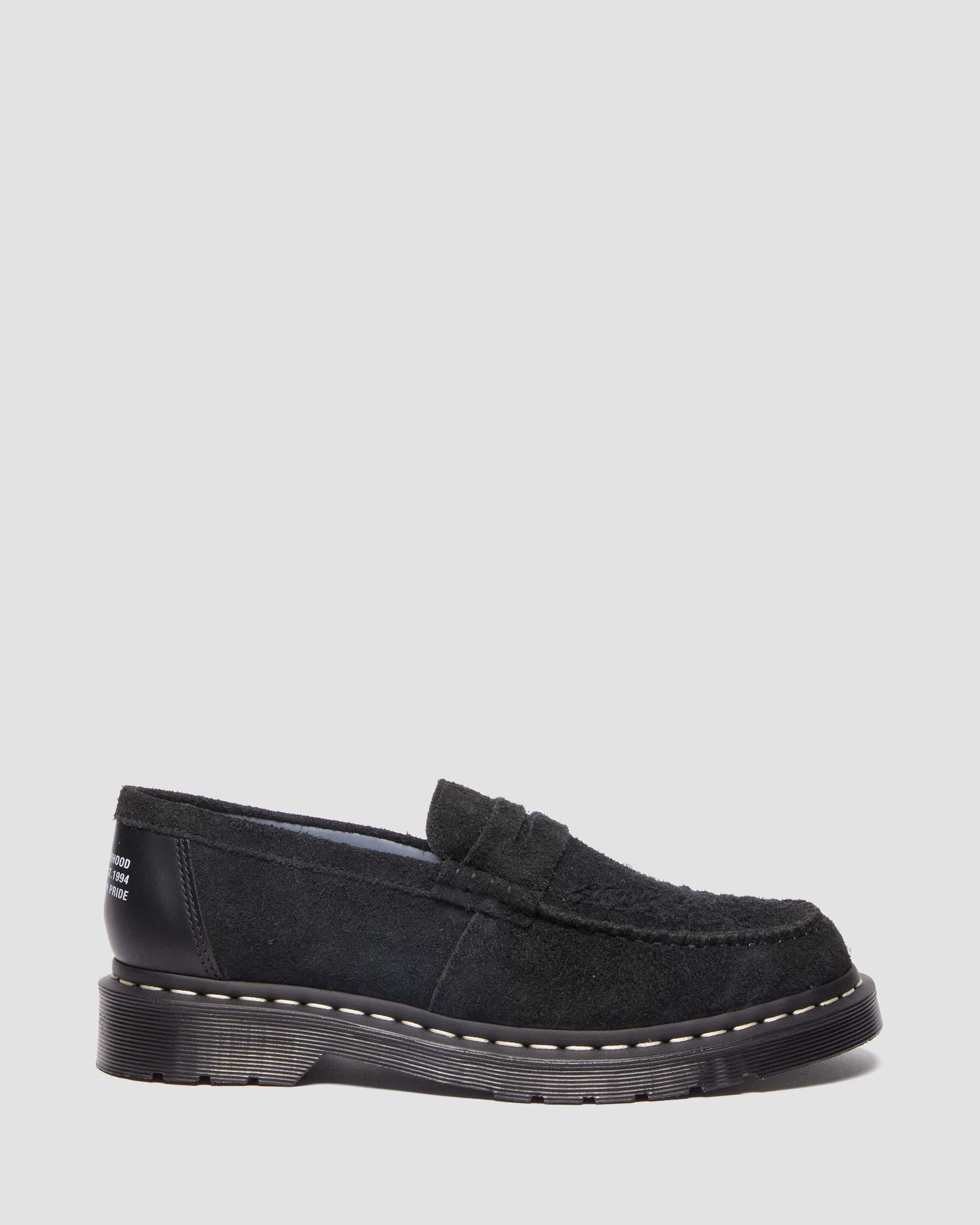 Neighborhood Penton Hairy Suede Leather Shoes