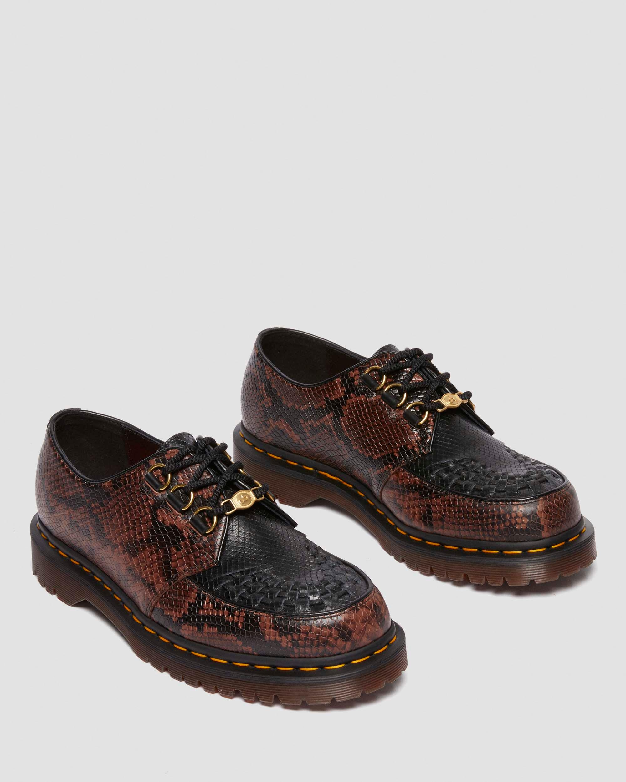 Ramsey Year of the Snake Smooth Leather Shoes