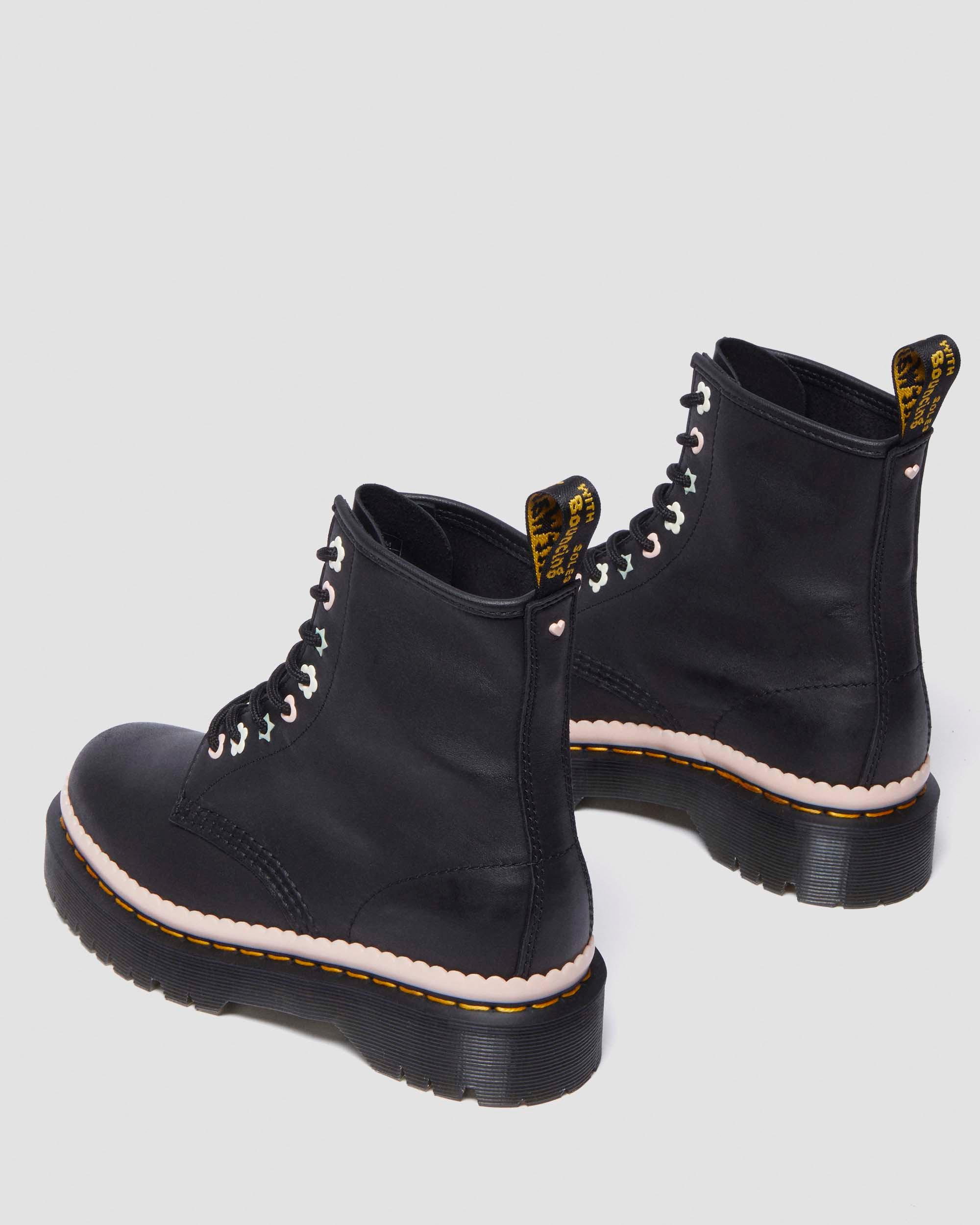 1460 Pascal Bex Front Zip Leather Boots