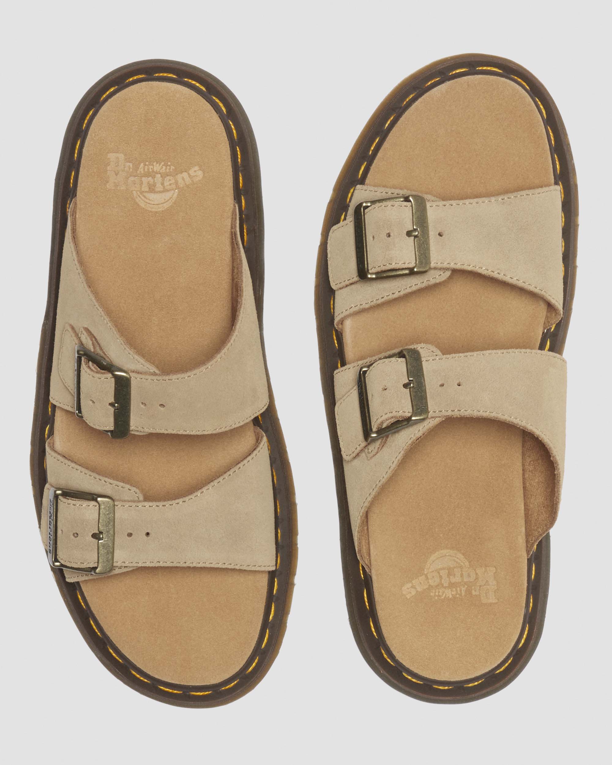 Josef Suede Slide Sandals