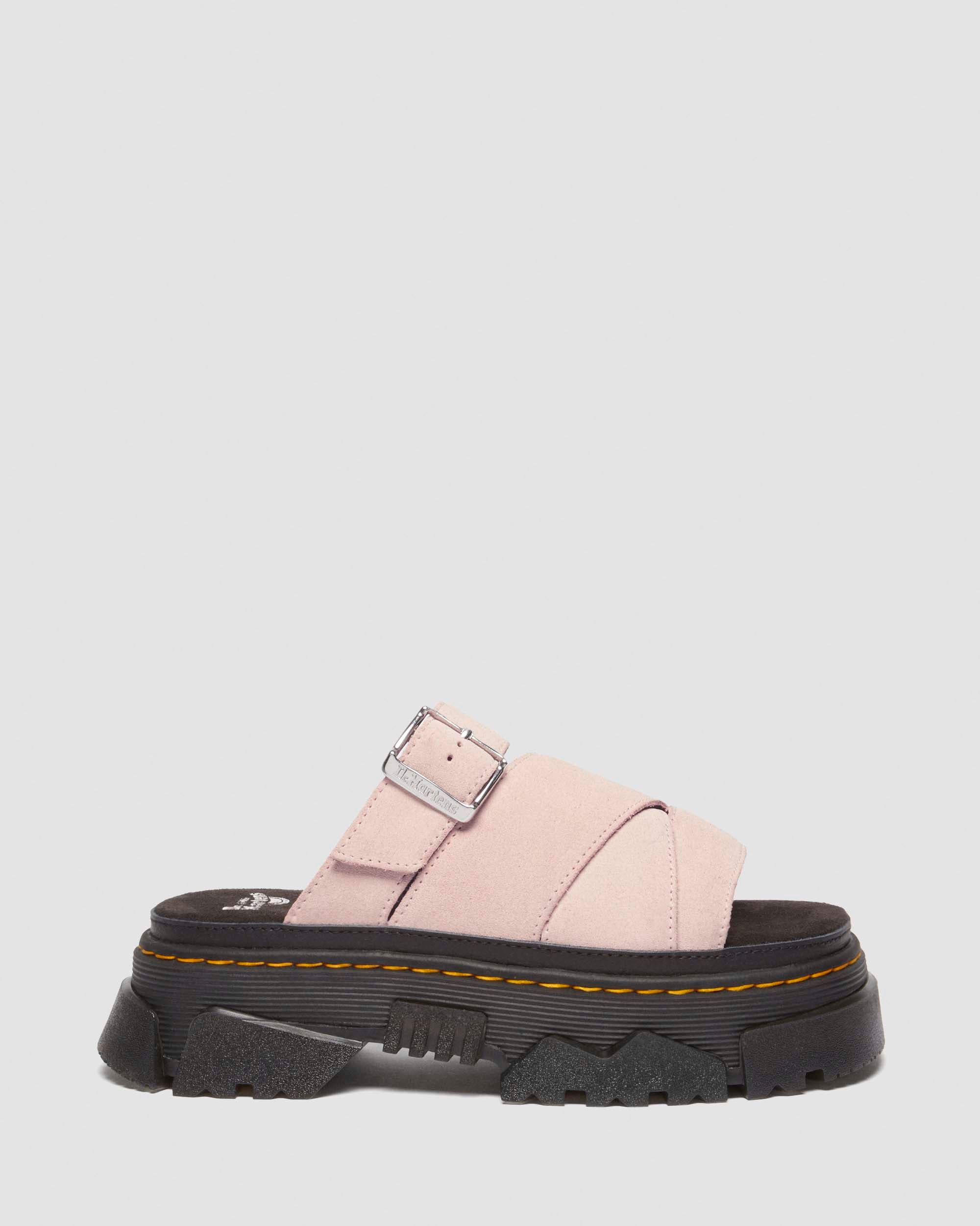 Mattison Suede Slide Sandals