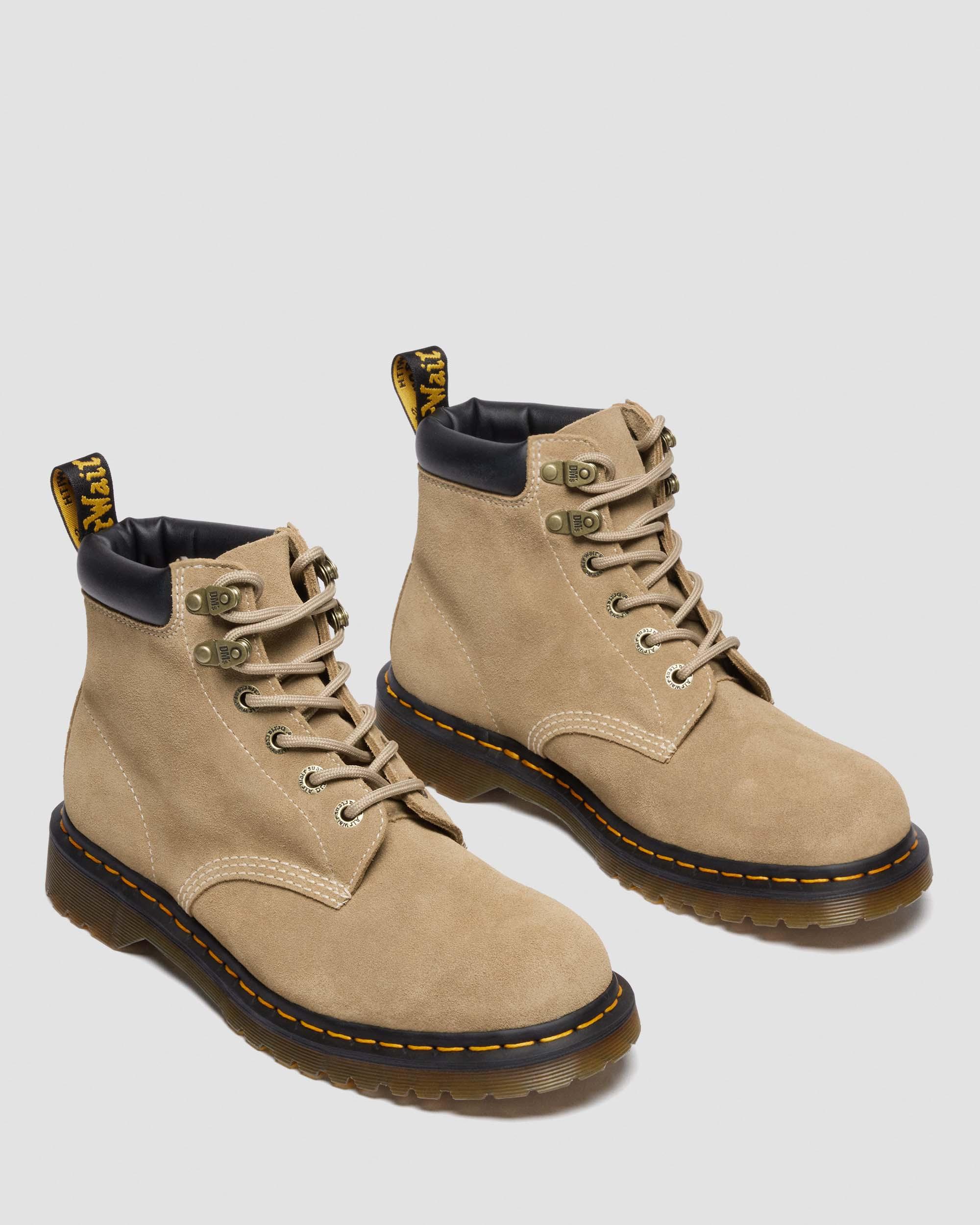 939 Waxy Suede Ankle Boots