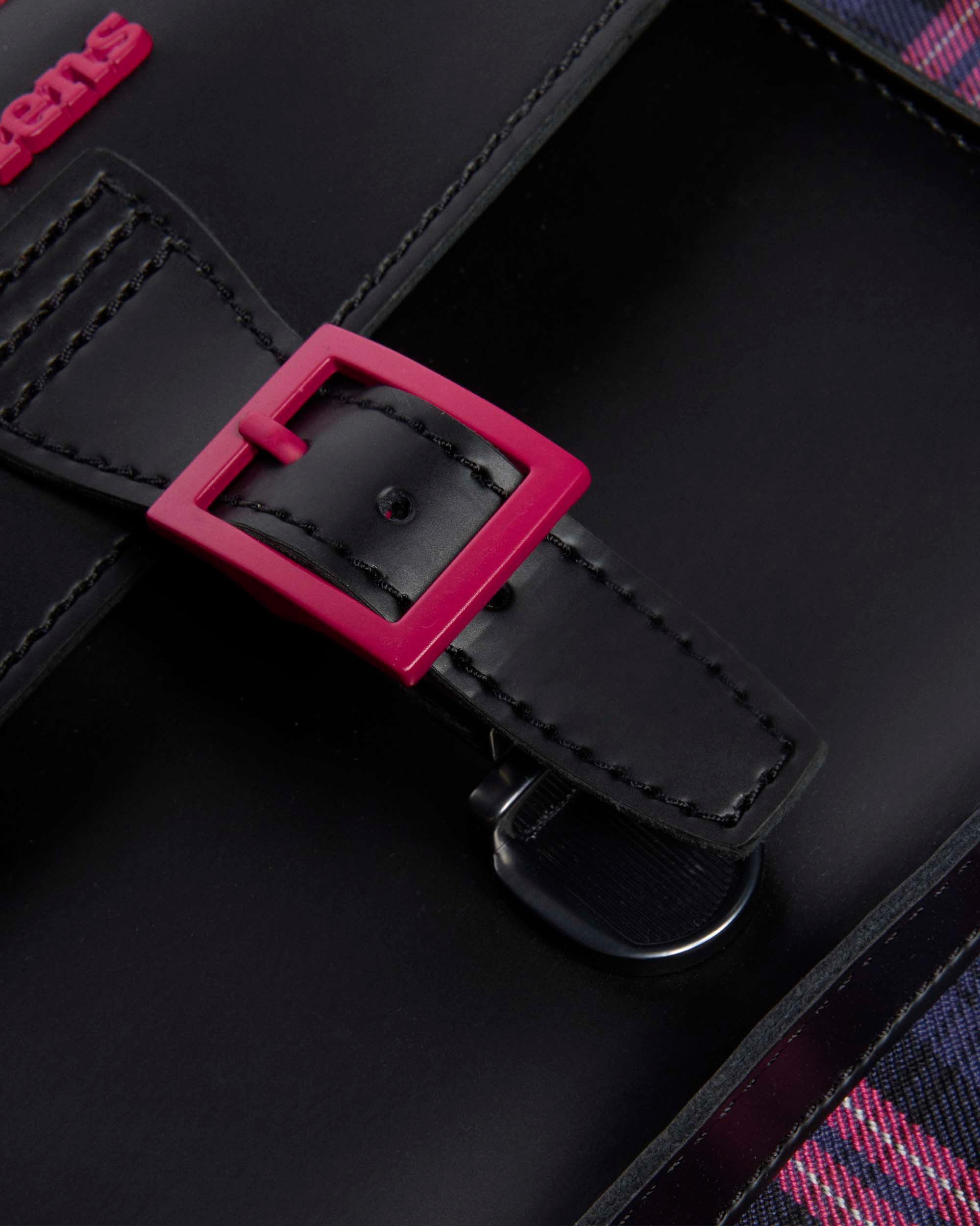 Heart Leather & Tartan Backpack