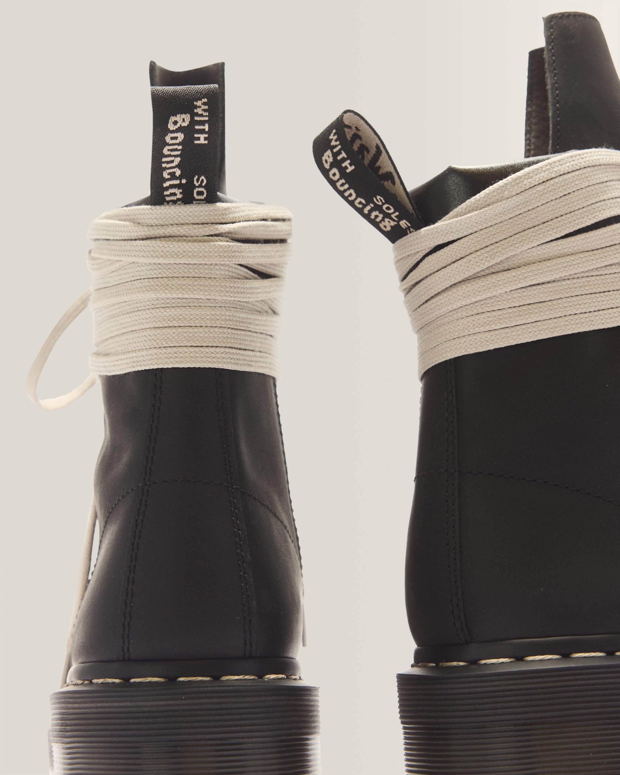 Rick Owens Steel Toe Boots