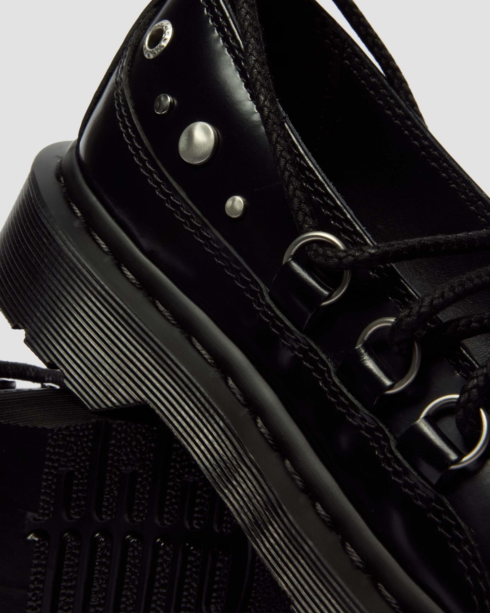 Elphie II Studded Buttero Leather Ballet Flats