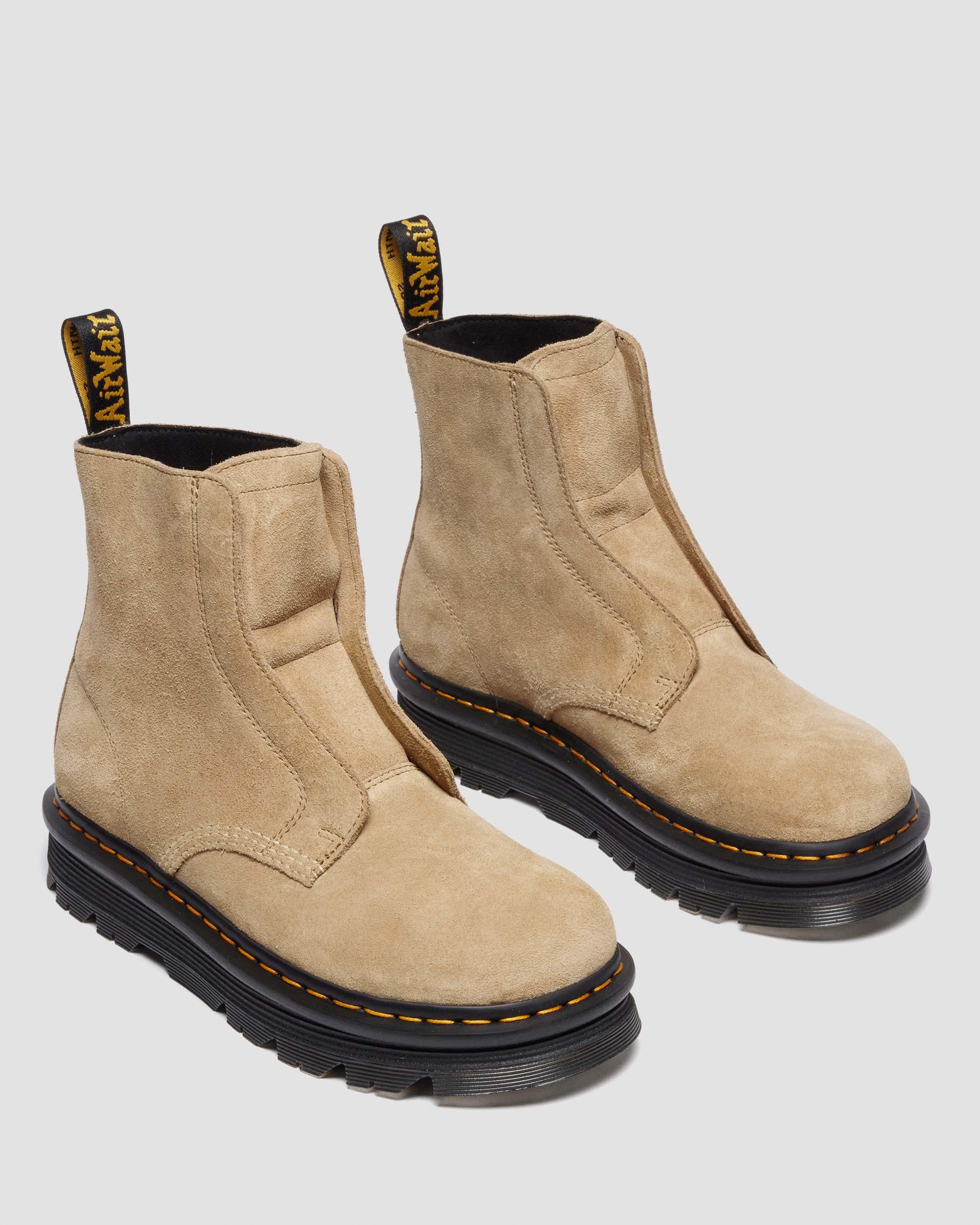 Zebzag Laceless 套入式麂皮靴
