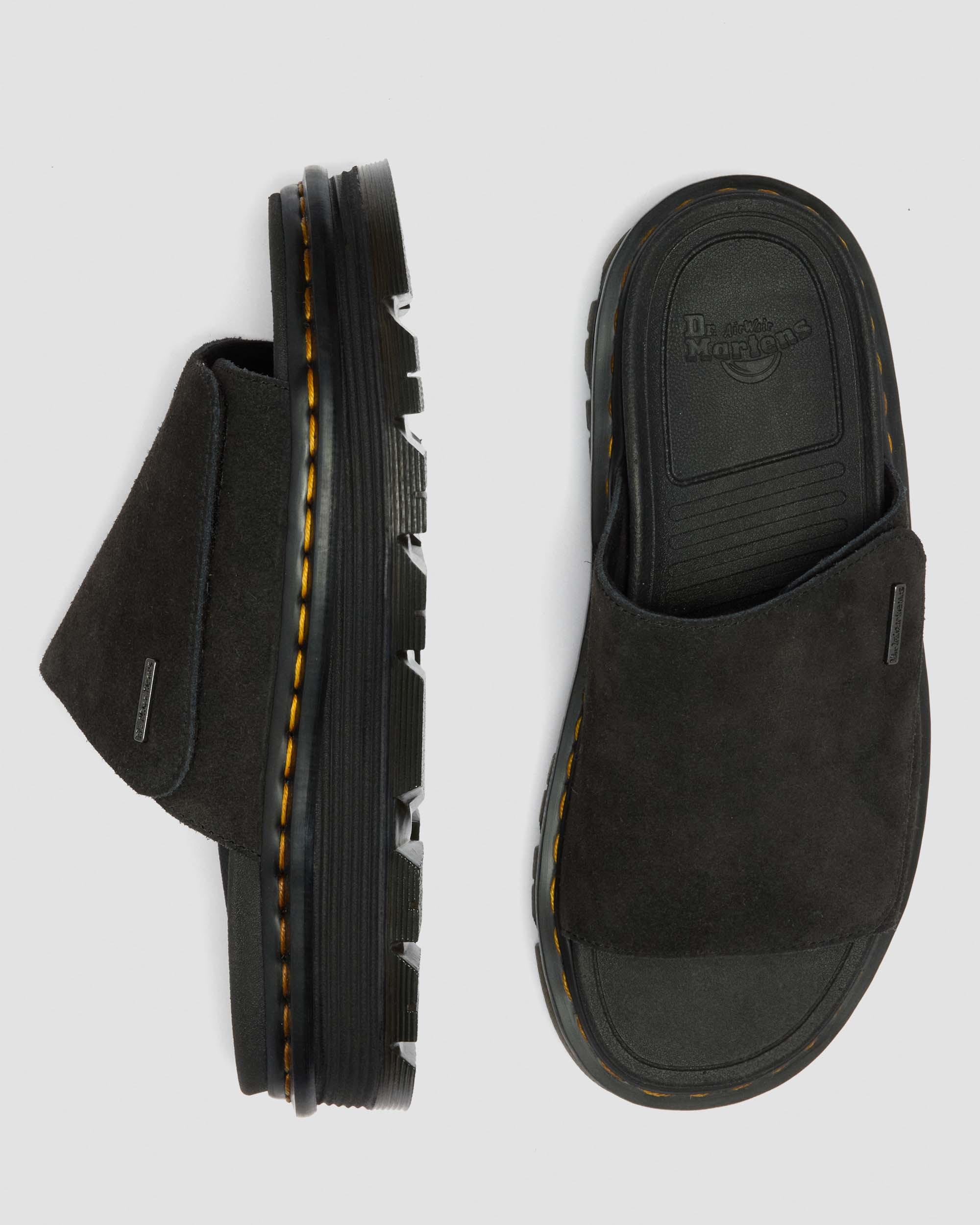 Zebzag Suede Platform Slides