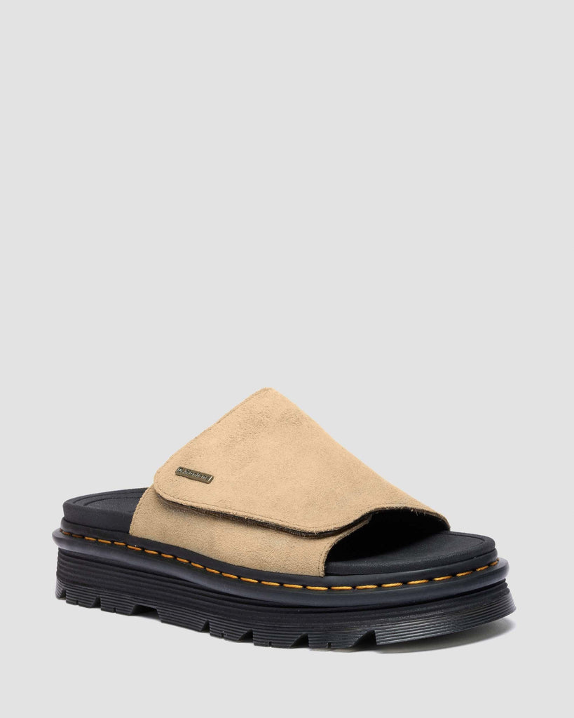 メグ 樣專用 Zebzag 麂皮厚底拖鞋| Dr. Martens 香港官方網站